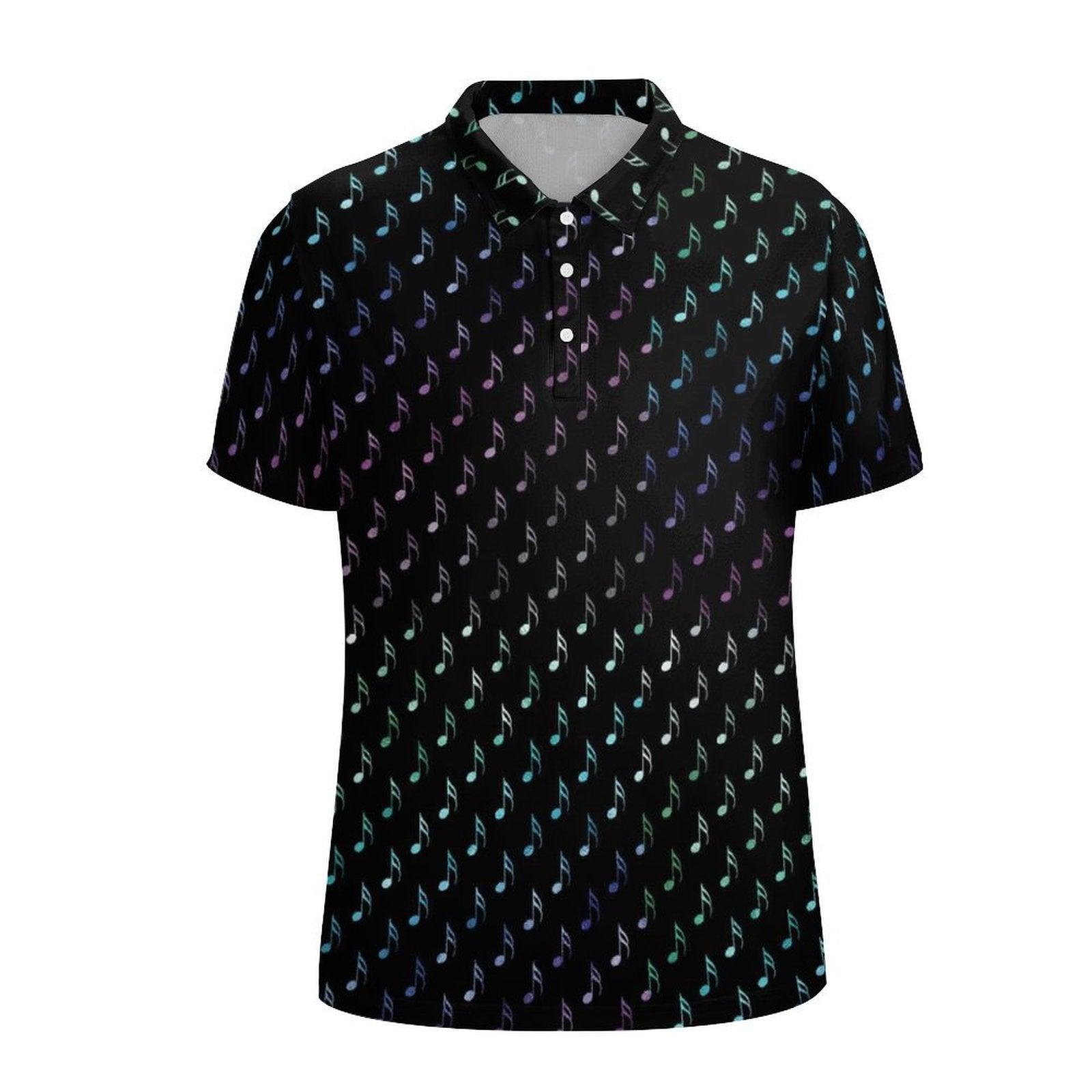 Score Gradient color Men's golf polo