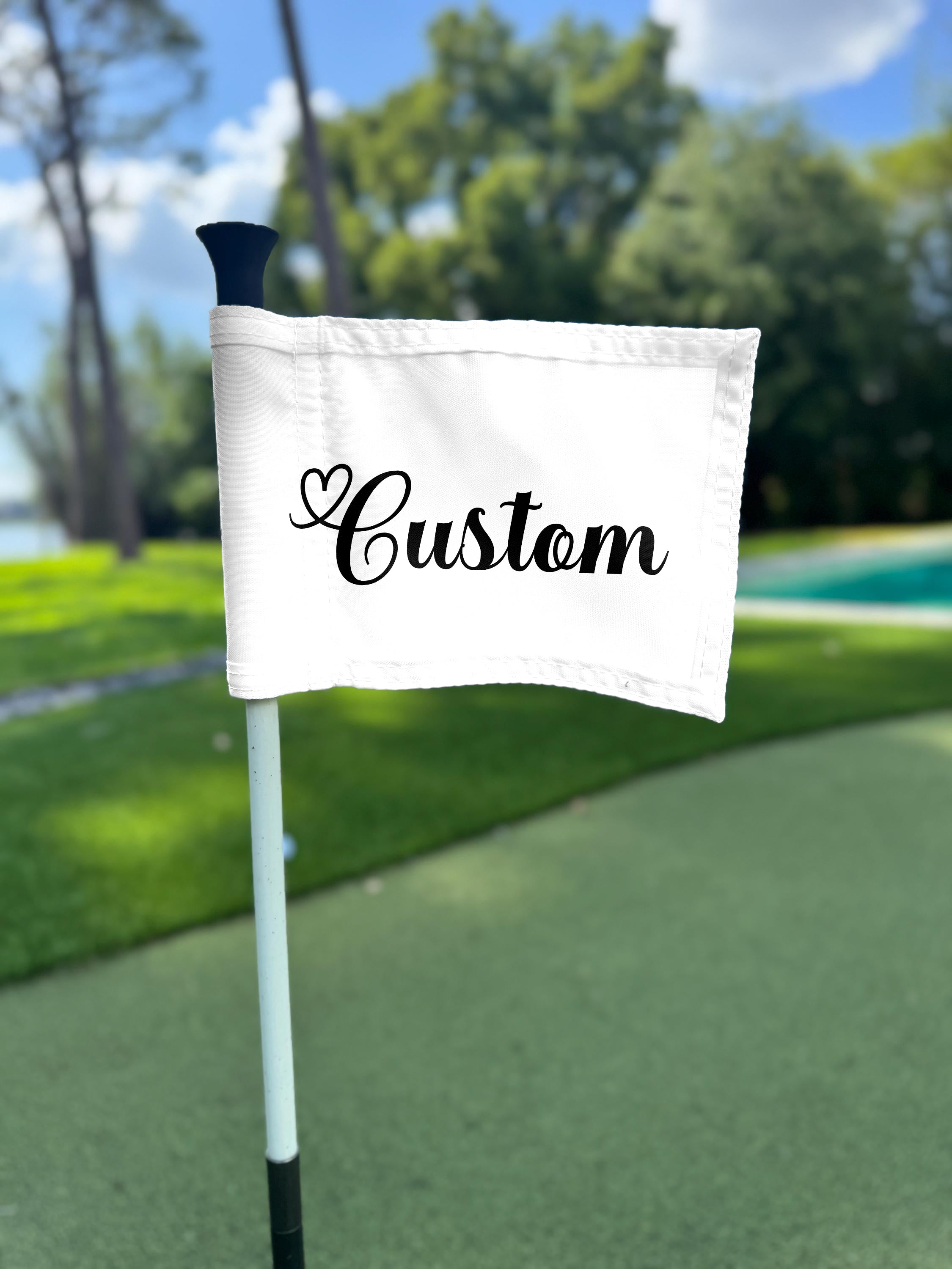 6x8 in Custom Logo Garden Double Layer Golf Flag