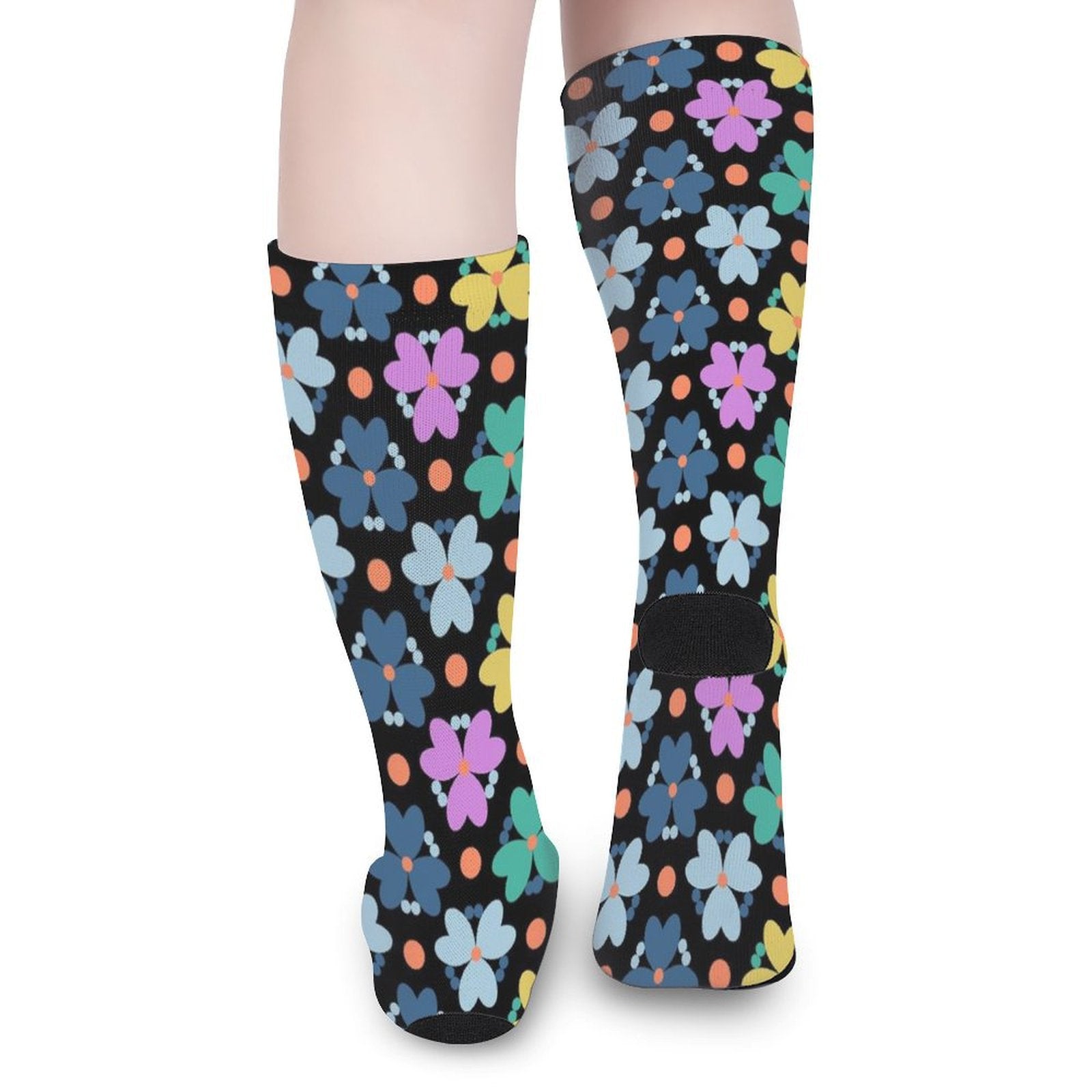 Modern Flowers Prined socks Gifts for Men Women
