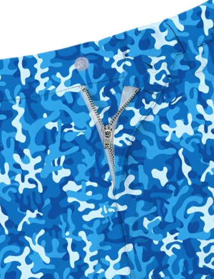 Men Camo Golf Shorts