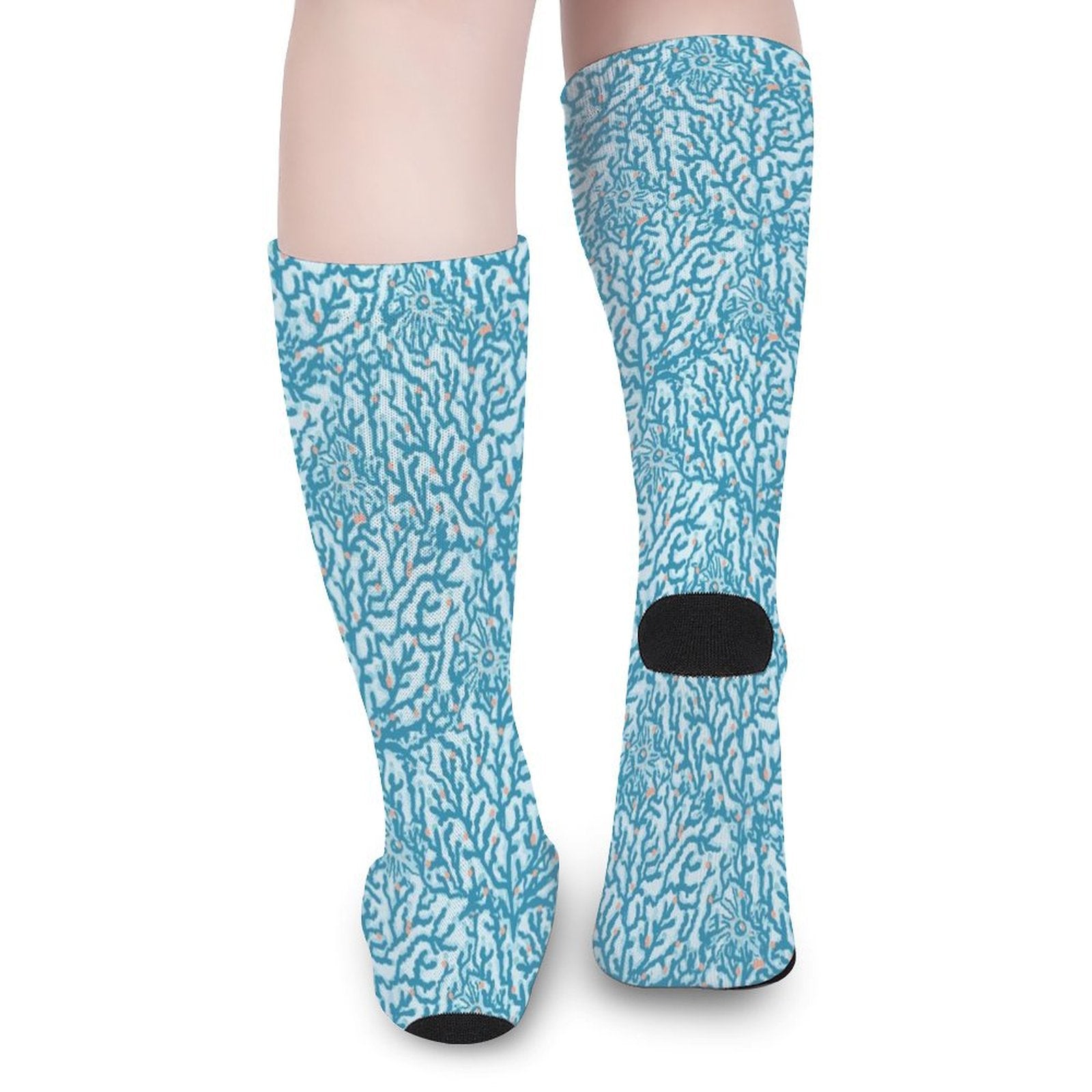 Electric Corals Prined socks Gifts for Men Women