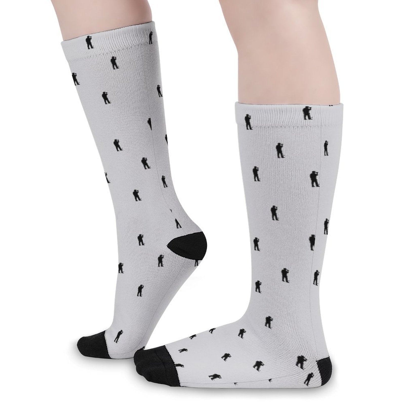 Beers on the course Prined socks Gifts for Men Women