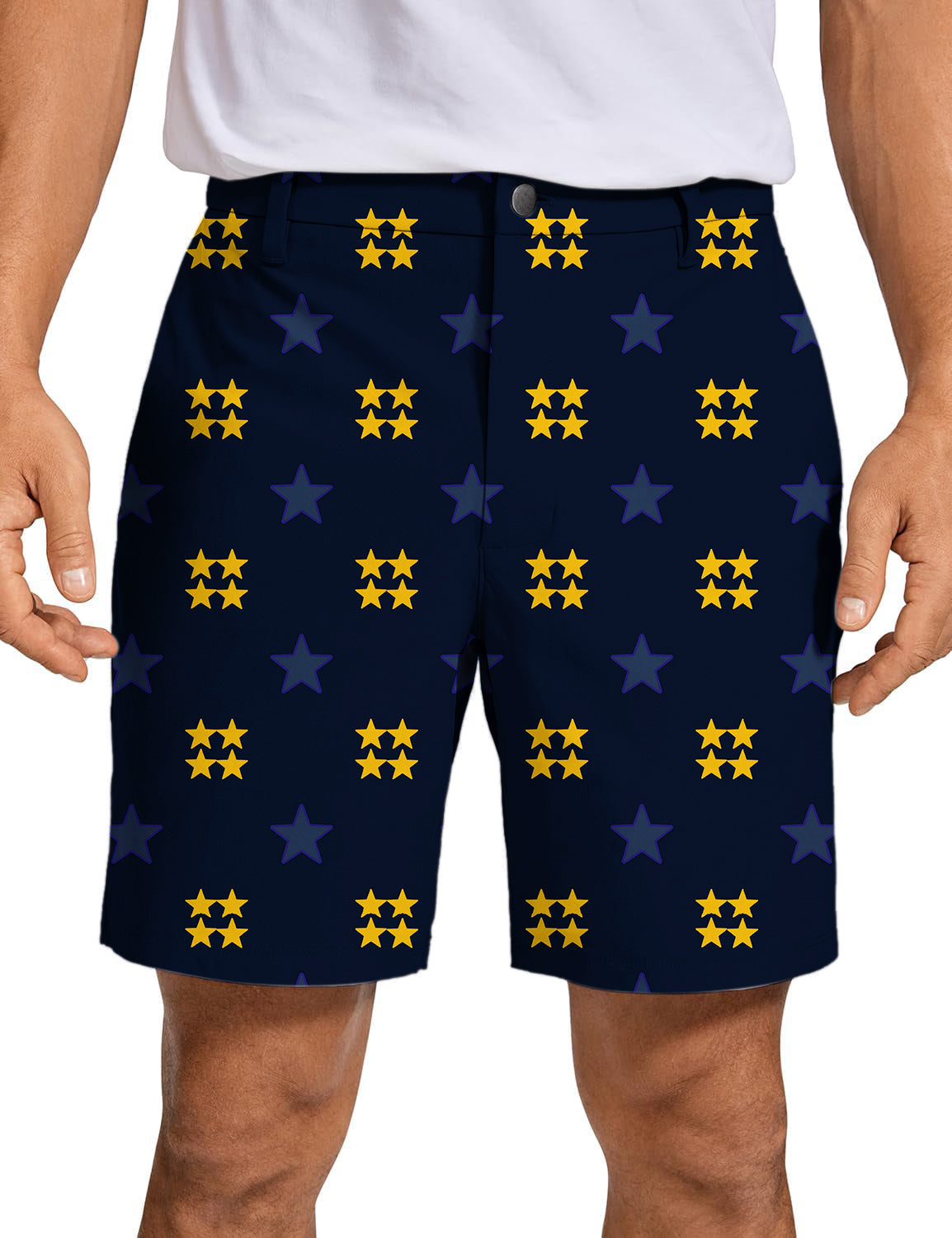 Men limited edition American Star Golf Shorts