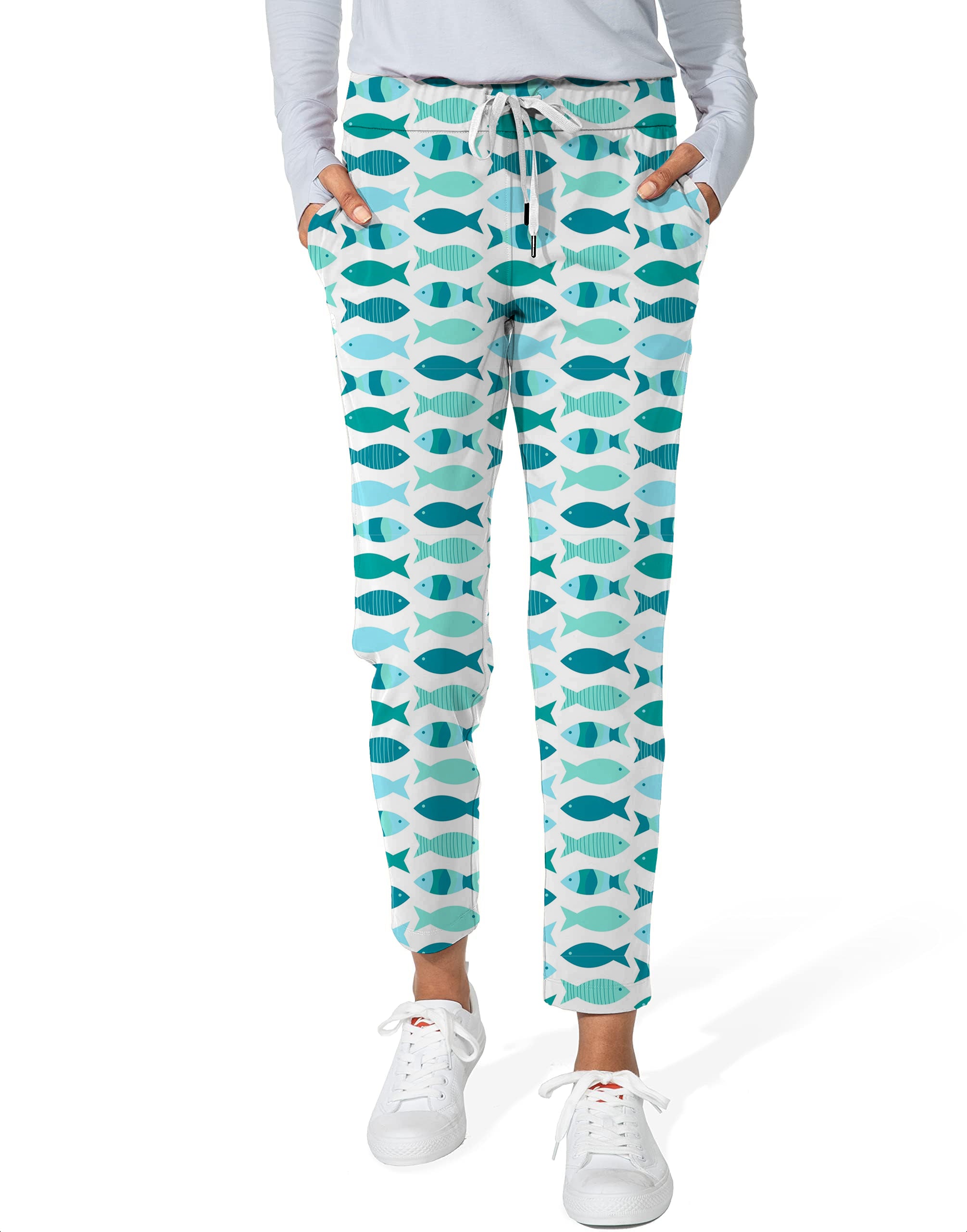 Fish Pond-Women's 7/8 Stretch Ankle Golf Pants