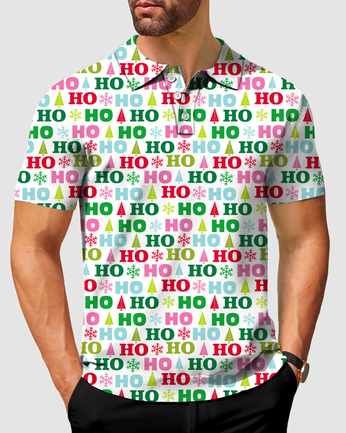 Men's Christmas HO Polo