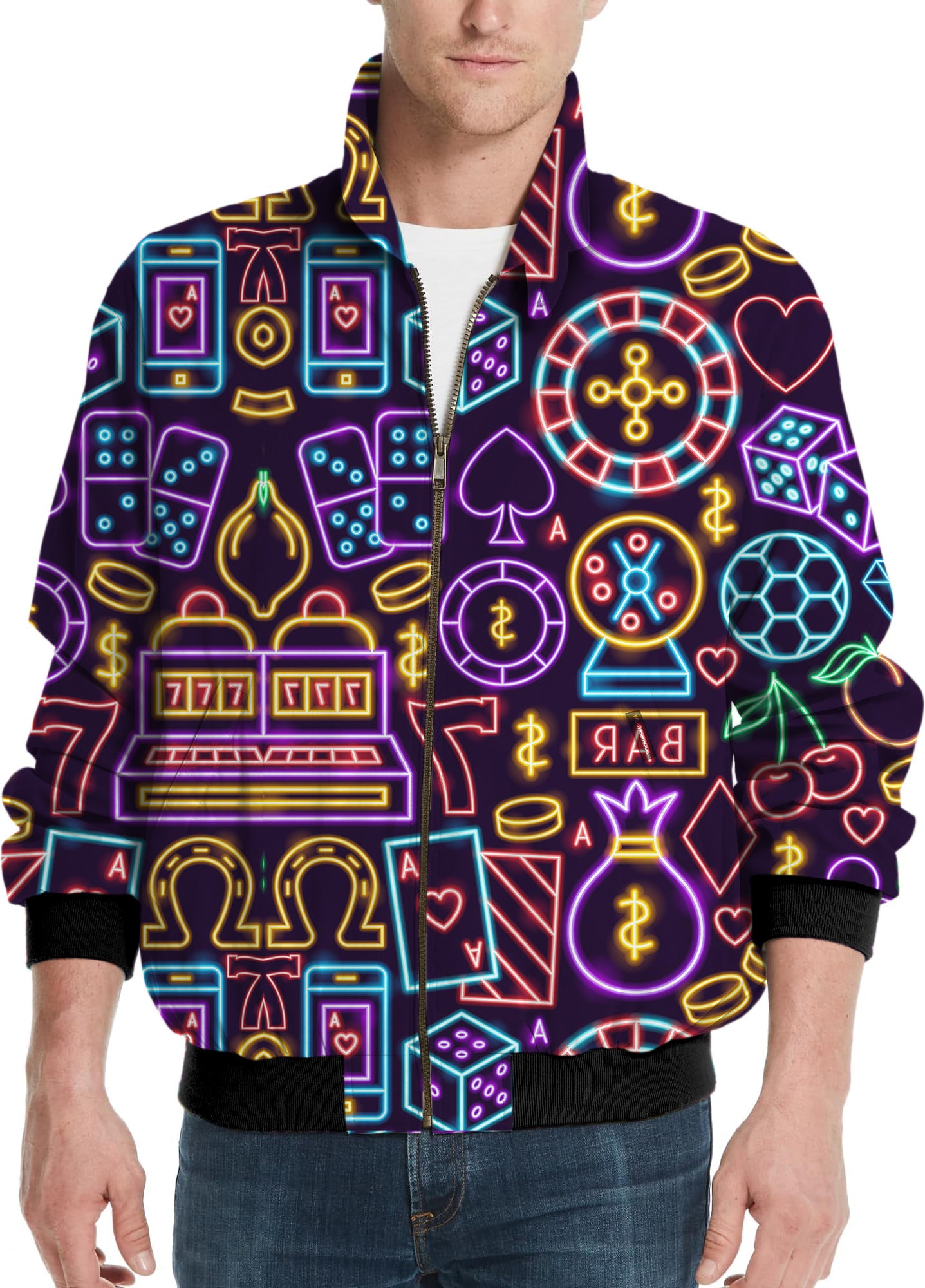 Money Shot BANKROLL-Men's Golf Windbreaker Light Jacket