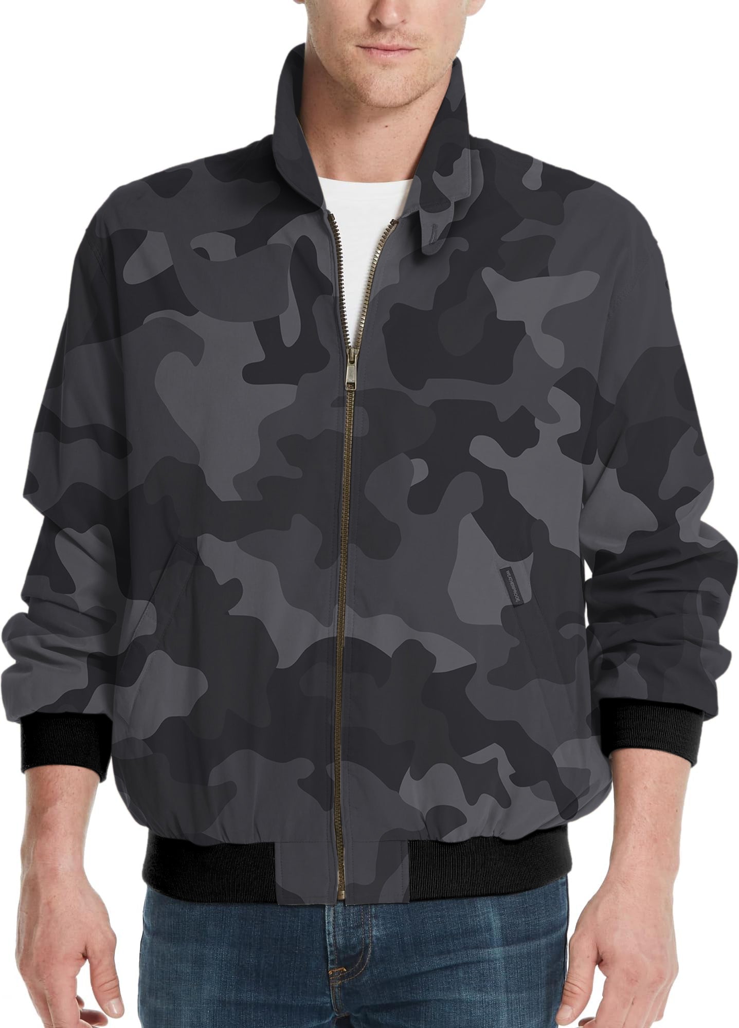 Ghost Camo-Men's Golf Windbreaker Light Jacket