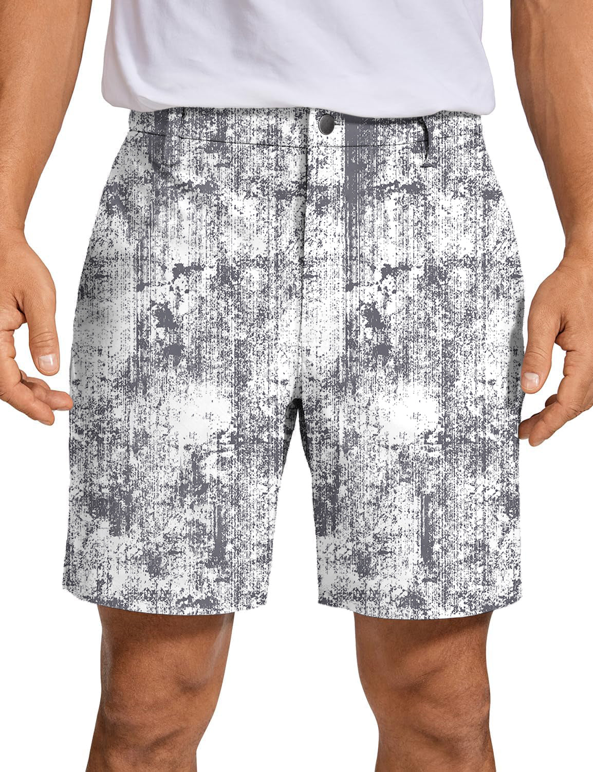 Men's Gray Line Lmpression Golf Shorts