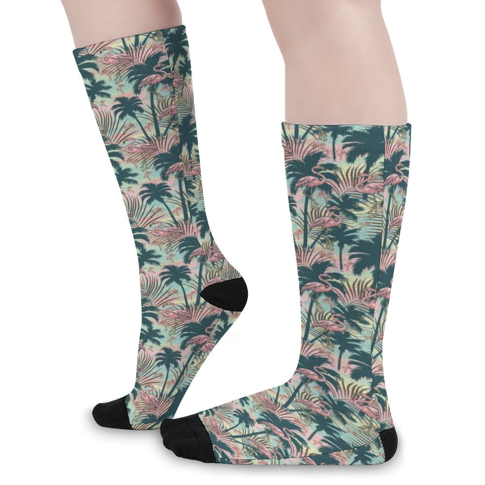 Dazed Flamingo Prined Sock Gifts for Men Women