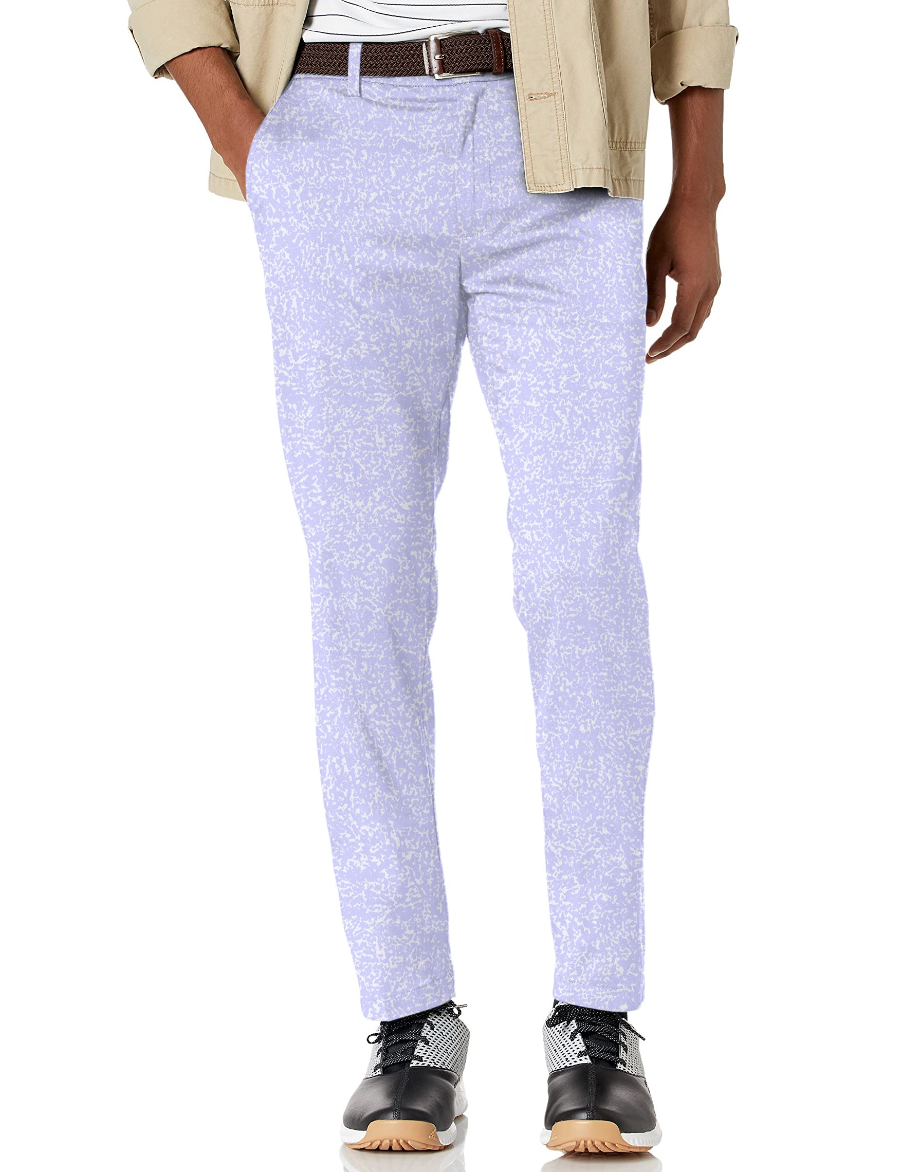 Men's Lavender Links Stretch Golf Pants