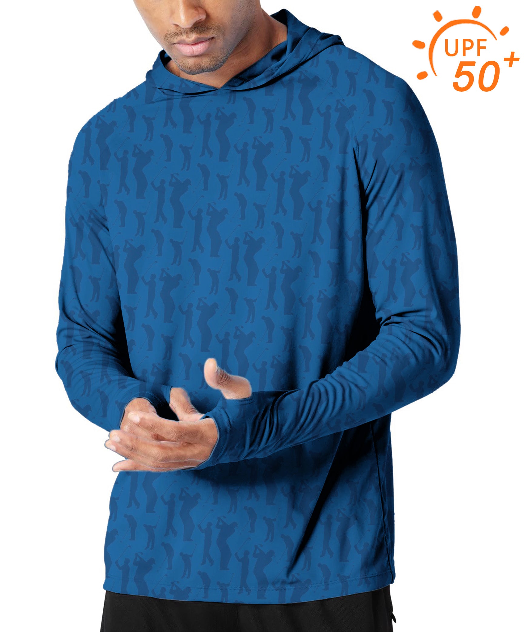 Men's Outdoor golf player Golf Sun Protection Slim Fit hoodies