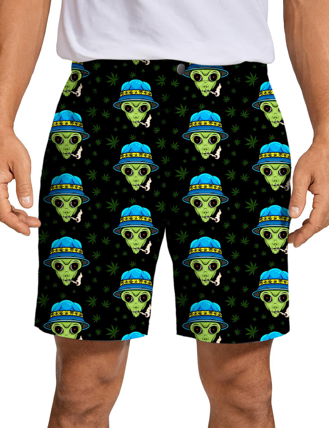 Men's Smokin' Galactic Golf Shorts
