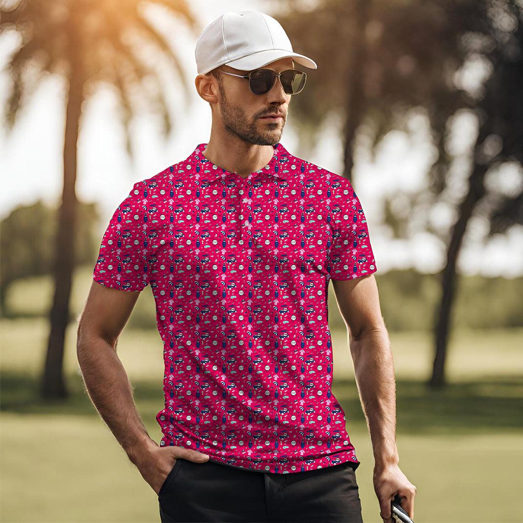 Men's Cart Cruising golf polo