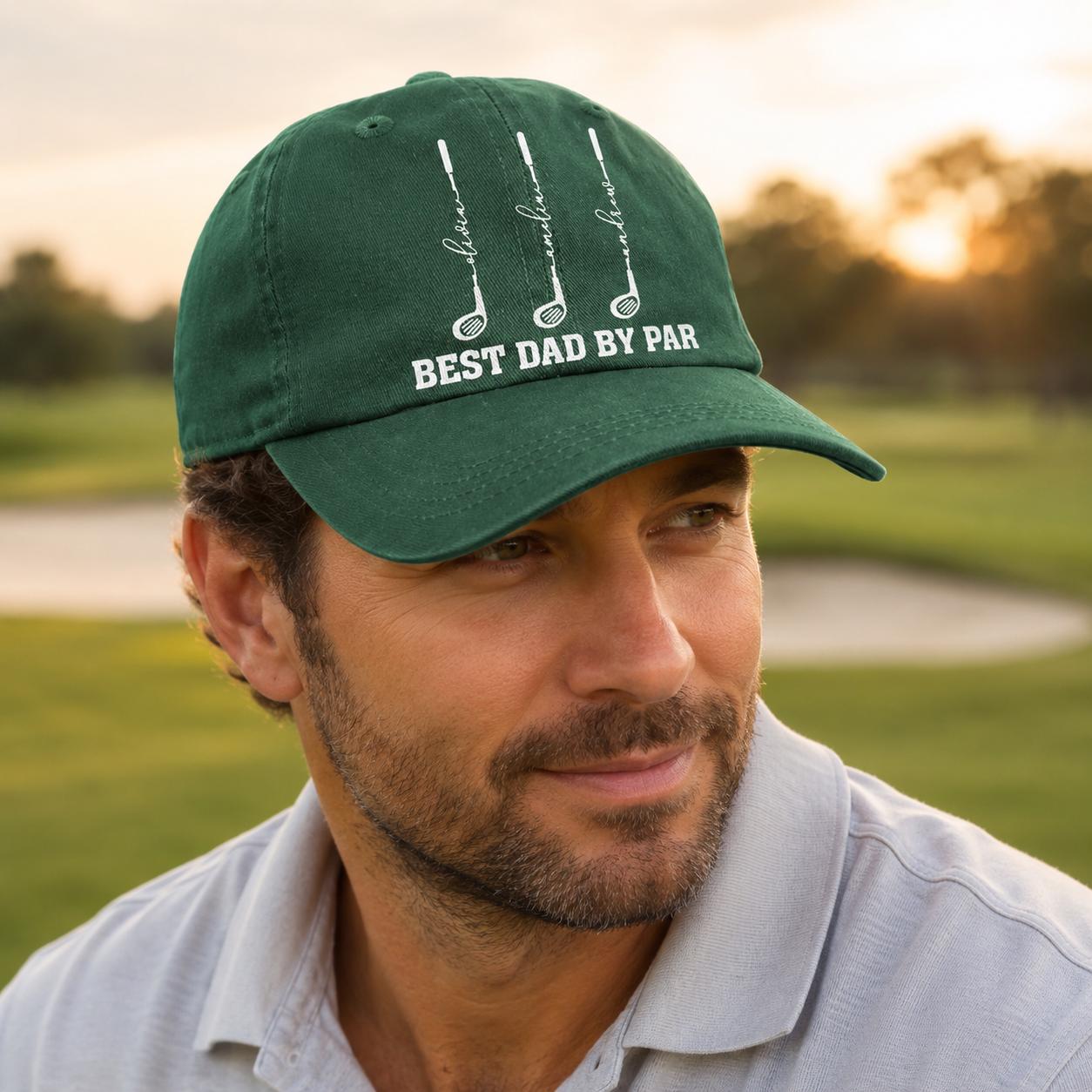Bestseller Embroidered Custom Golf Club Name Hats for Men