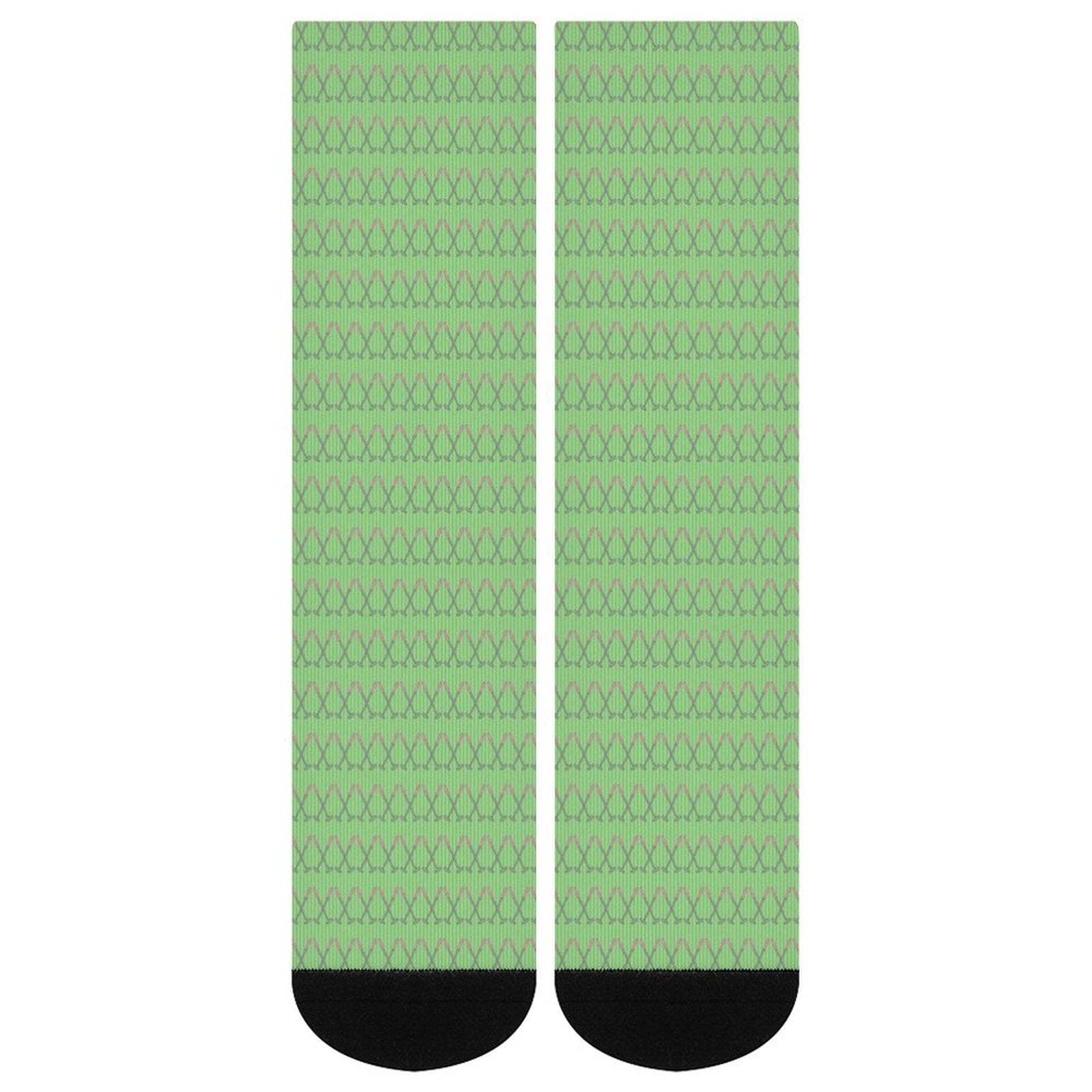 green golf club Prined socks Gifts for Men Women