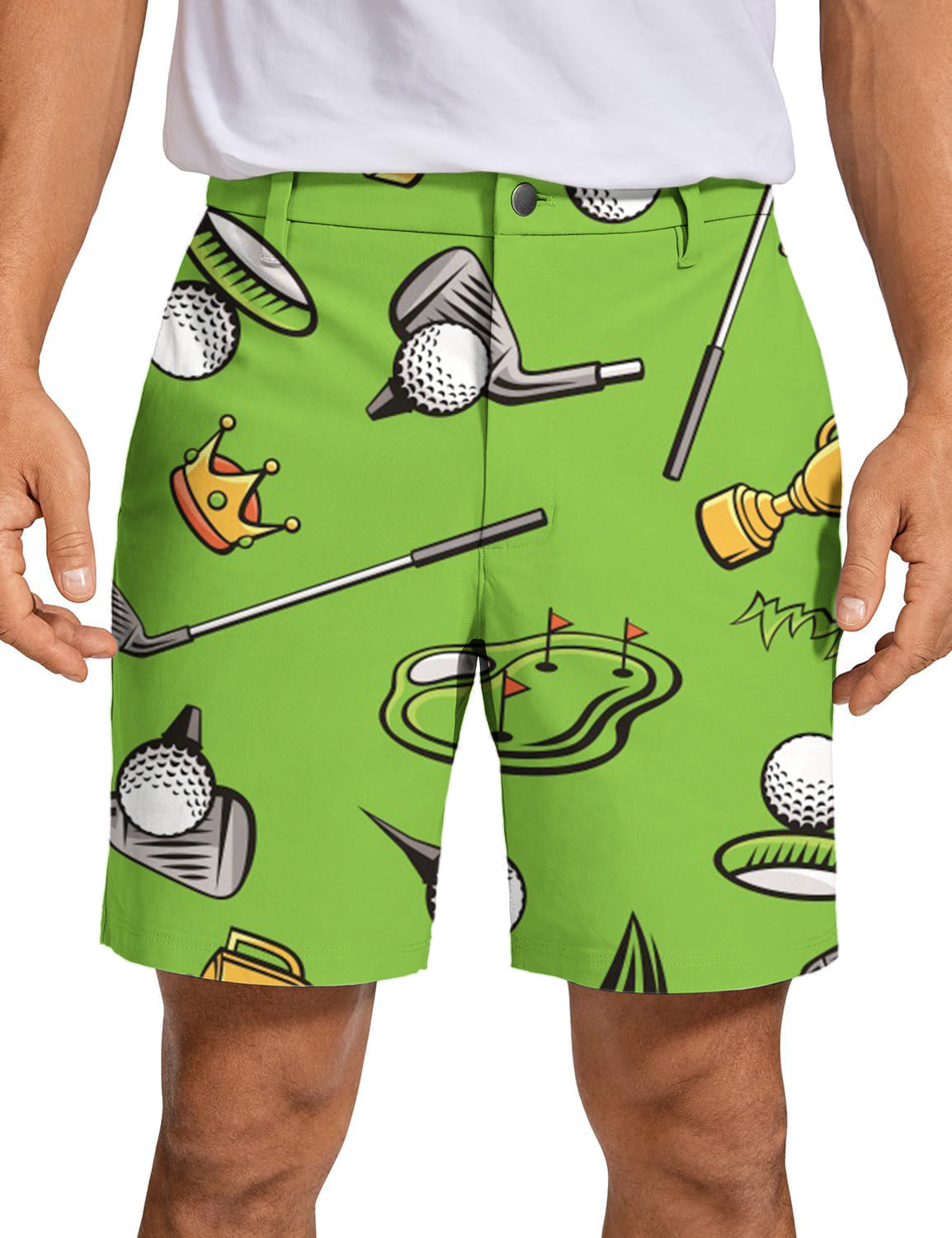 Men MOISTURE MANAGEMENT Golf Shorts
