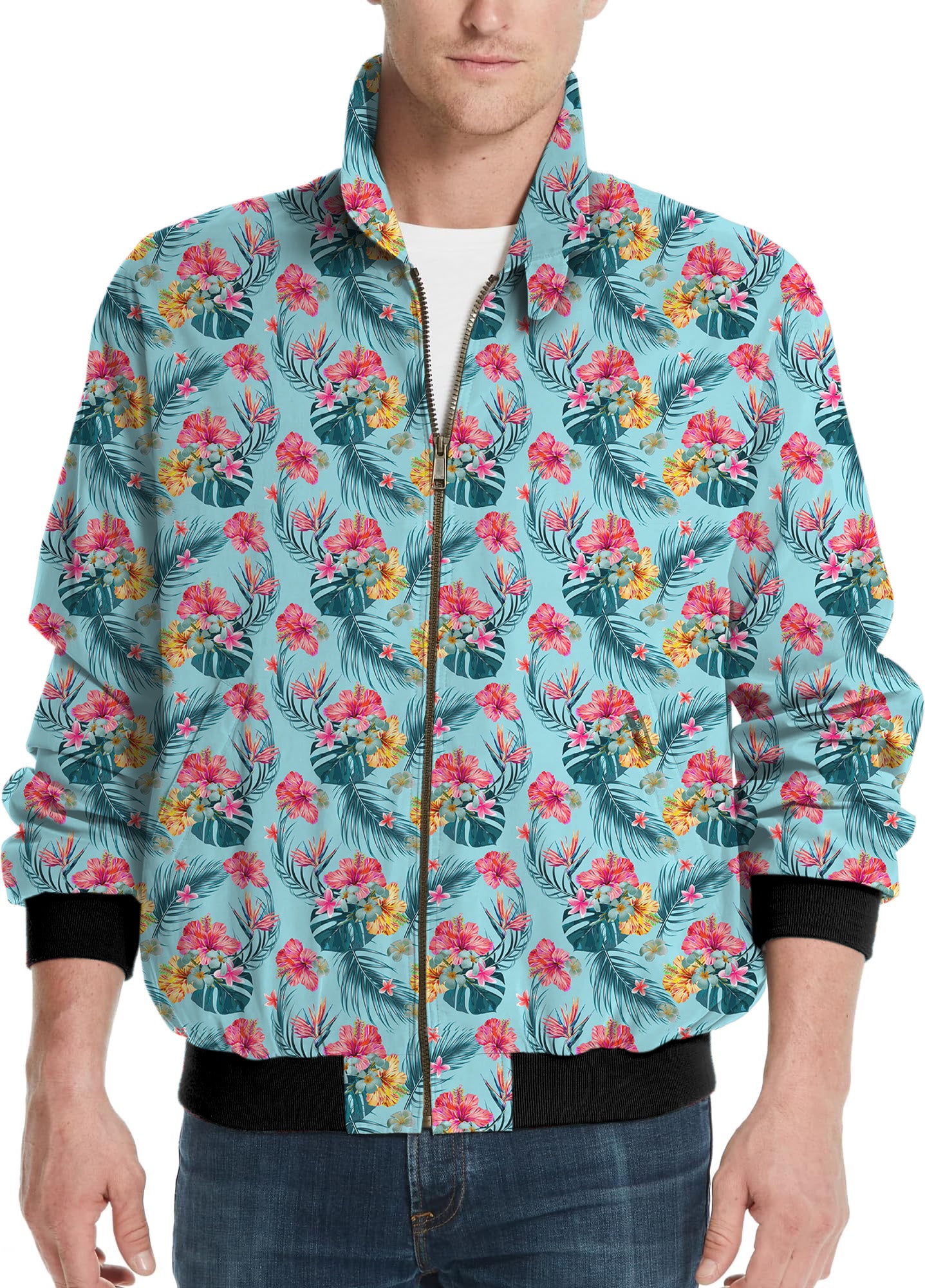 Tropics-Men's Golf Windbreaker Light Jacket