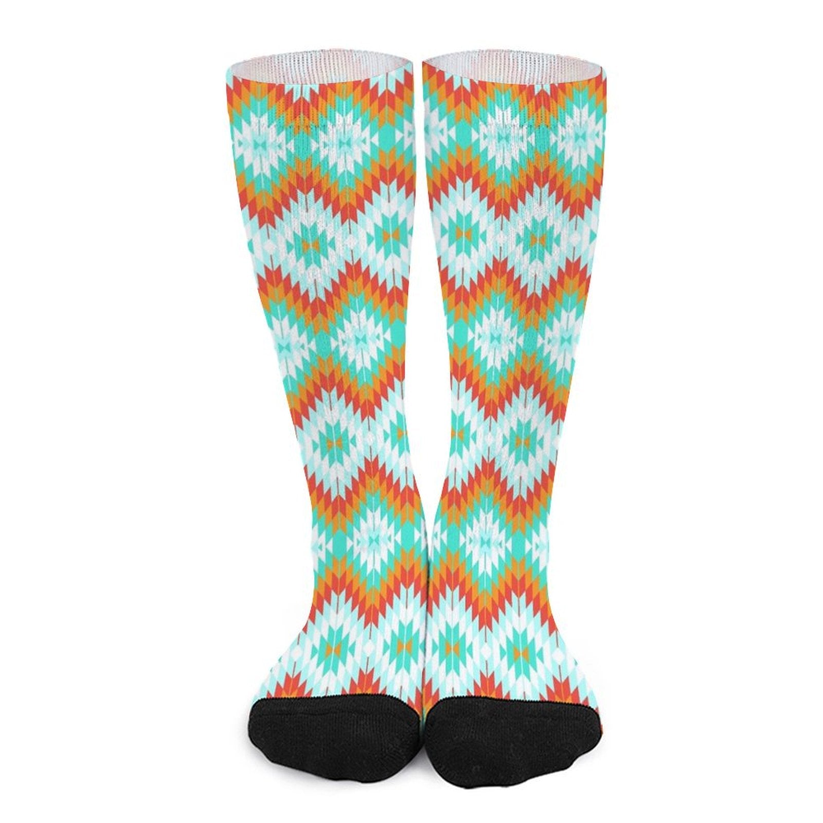 Summer Contrast Stitching Prined socks Gifts for Men Women