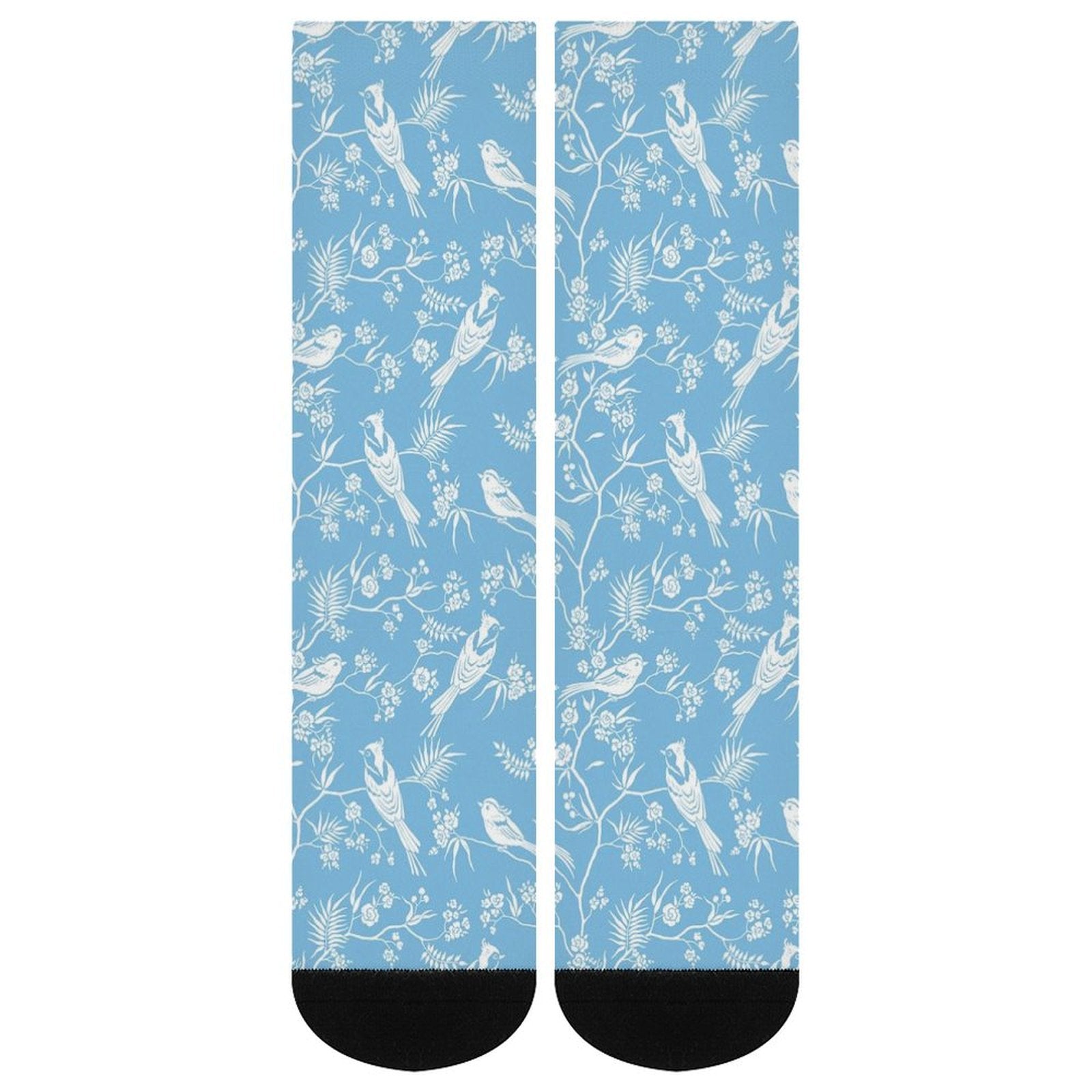 Blooming Branches Trees and Birds Prined socks Gifts for Men Women