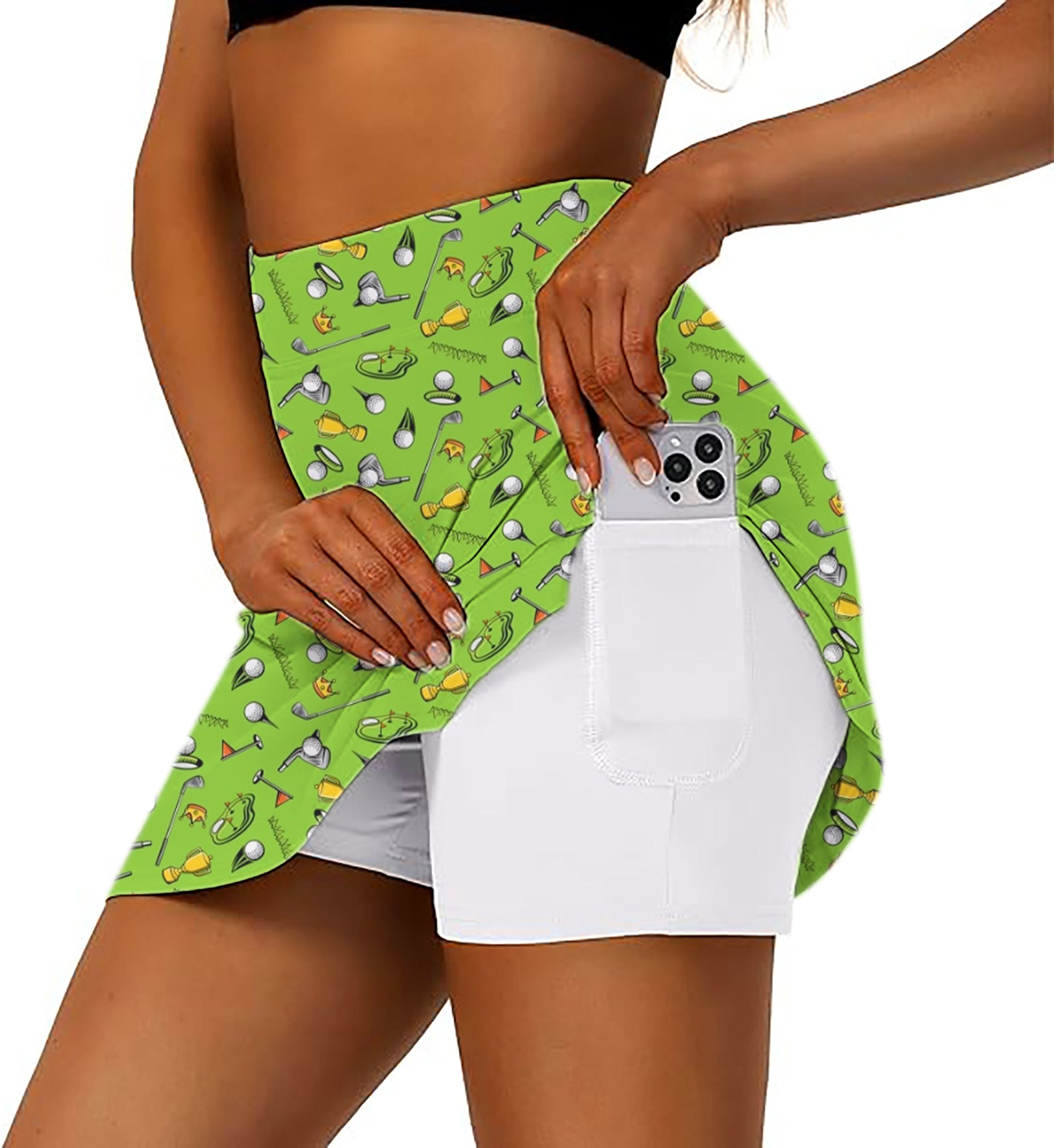 Stadium Champion Women's Athletic Golf Skorts Flared Skirts