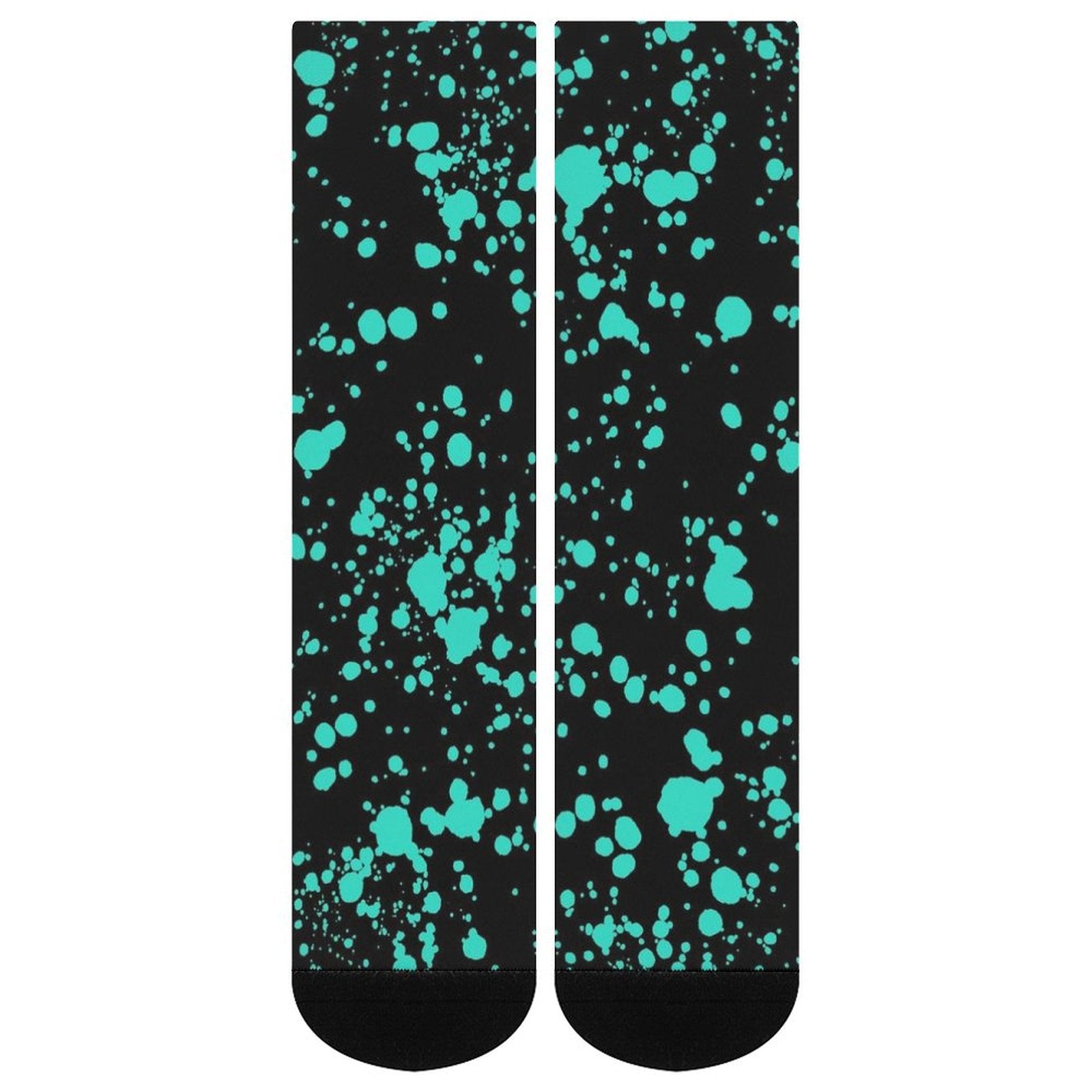 Lake Blue spot Prined socks Gifts for Men Women