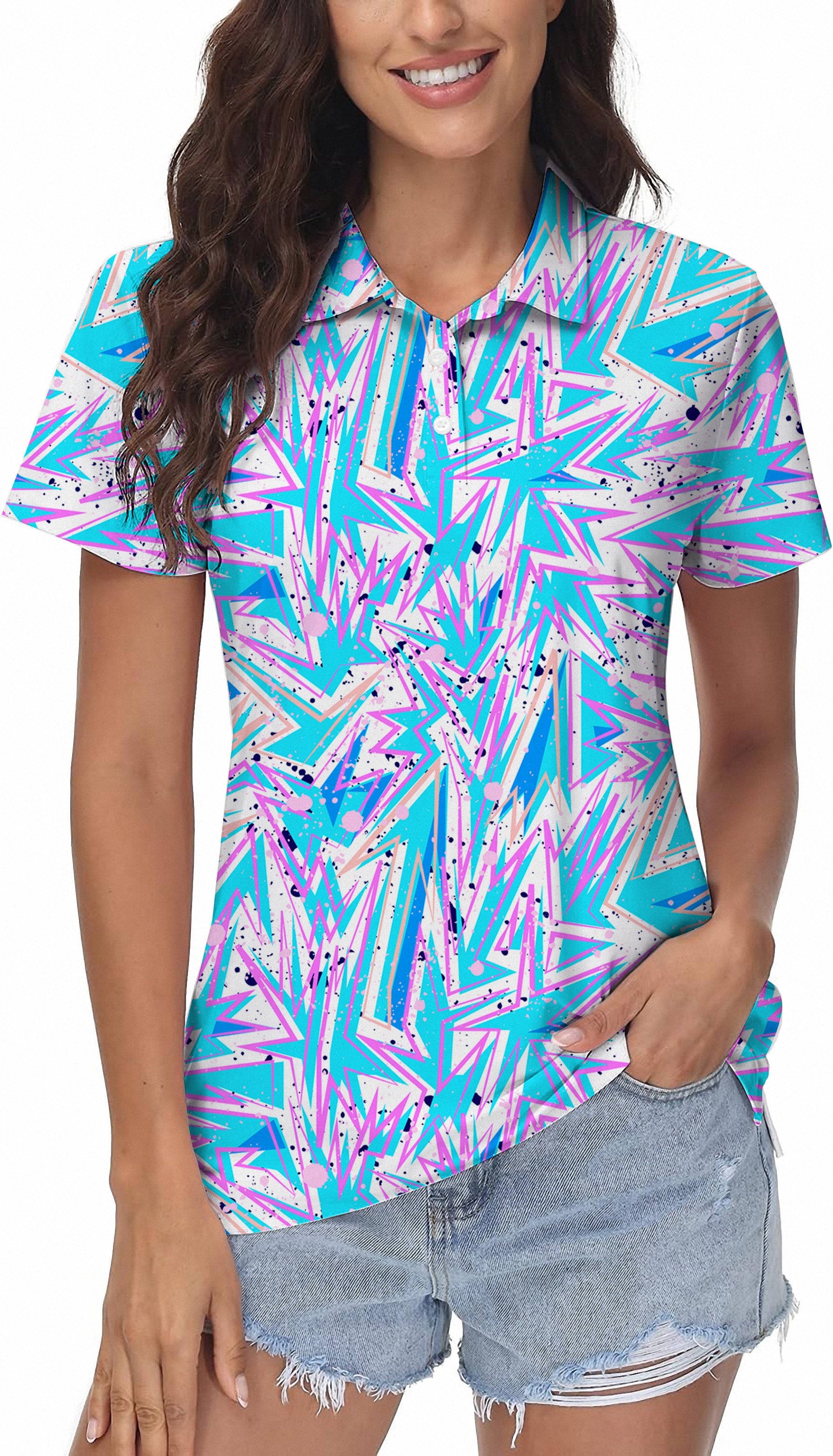 Kapow Women's Golf Polo