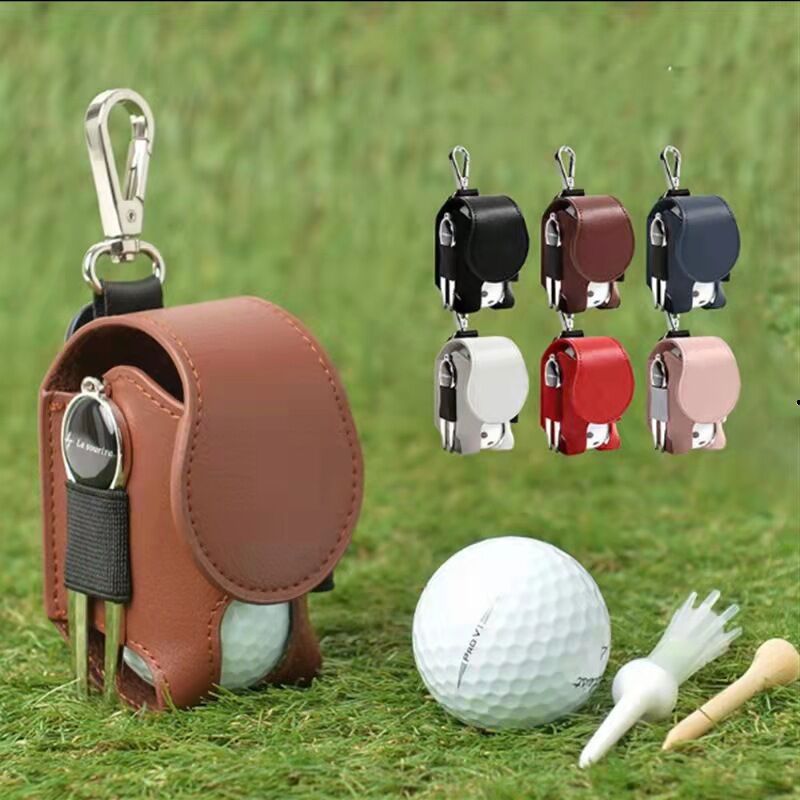 Personalized Engraved Leather Golf Bag