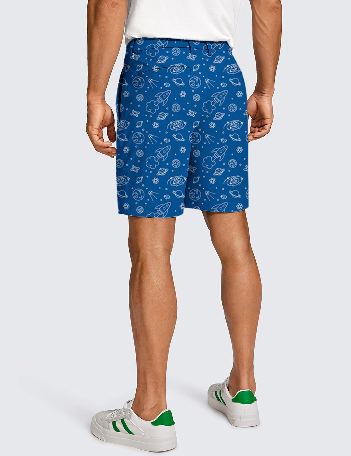 Men Space Out Golf Shorts