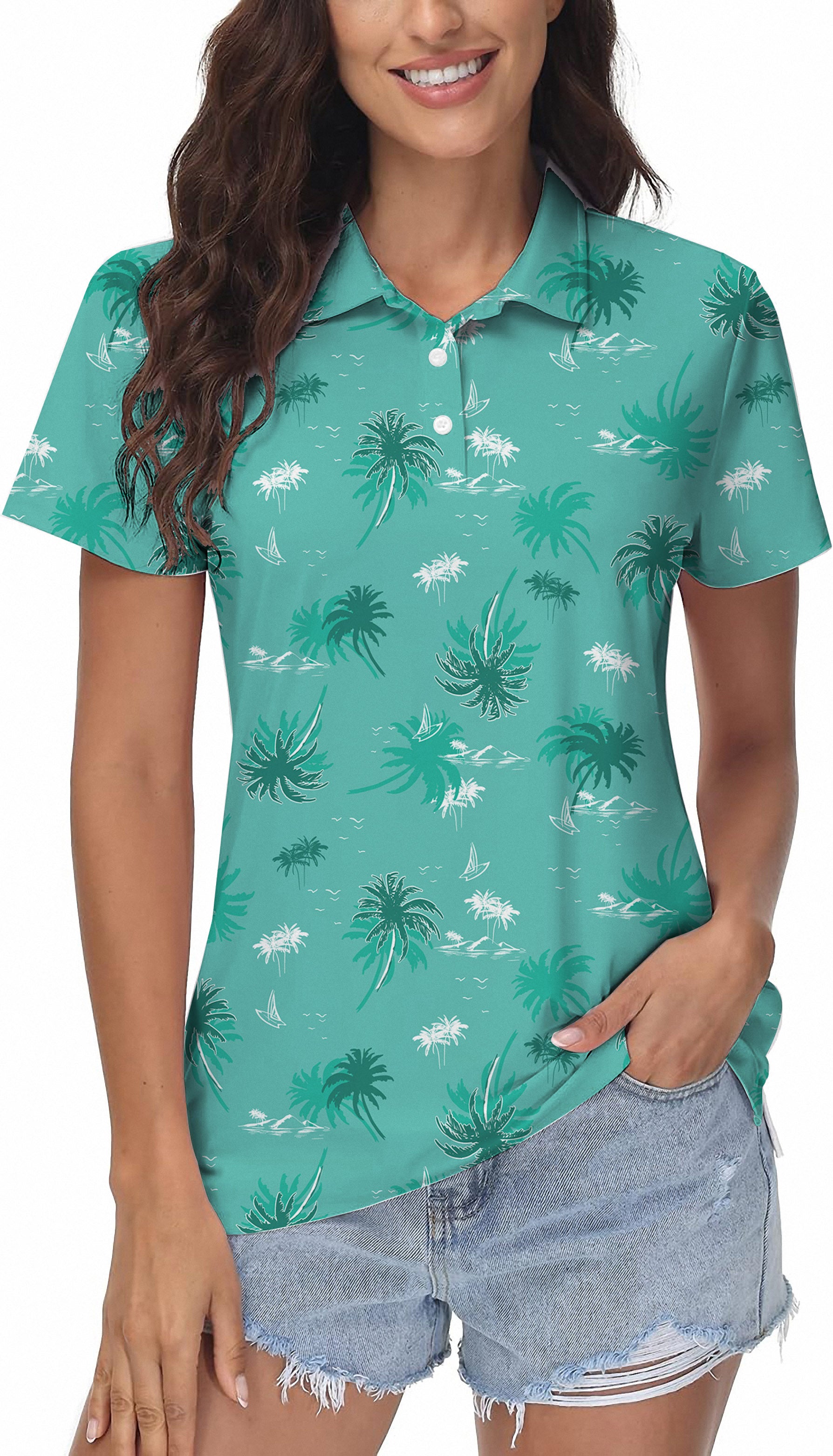 Island Livin Women's Golf Polo