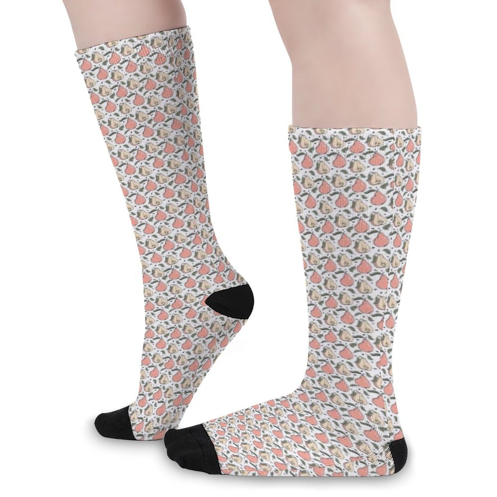 Pears Funny Prined socks Gifts for Men Women