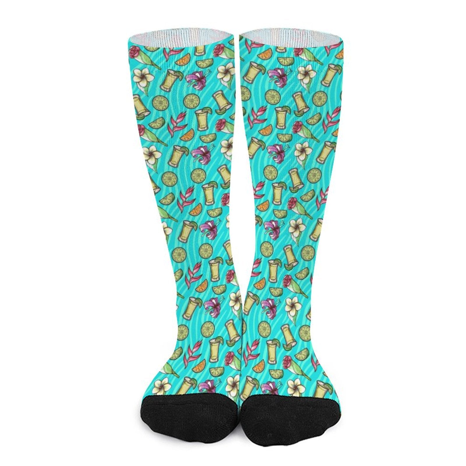 Agave Greens Prined socks Gifts for Men Women