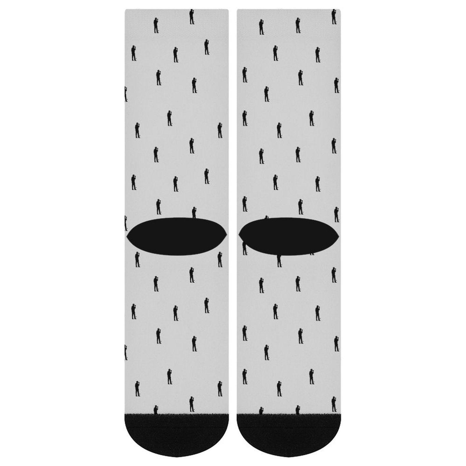 Beers on the course Prined socks Gifts for Men Women