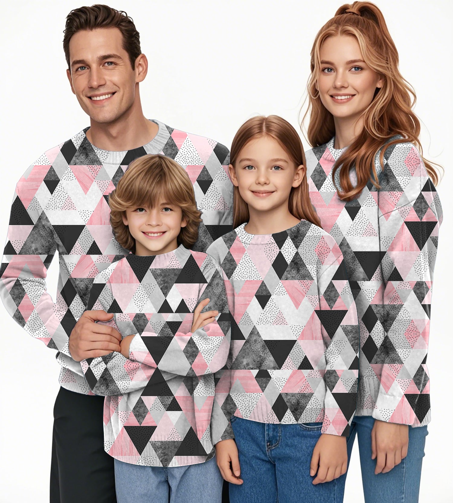 On bar Crewneck Pullover Ugly Sweater Men Women boy girl family