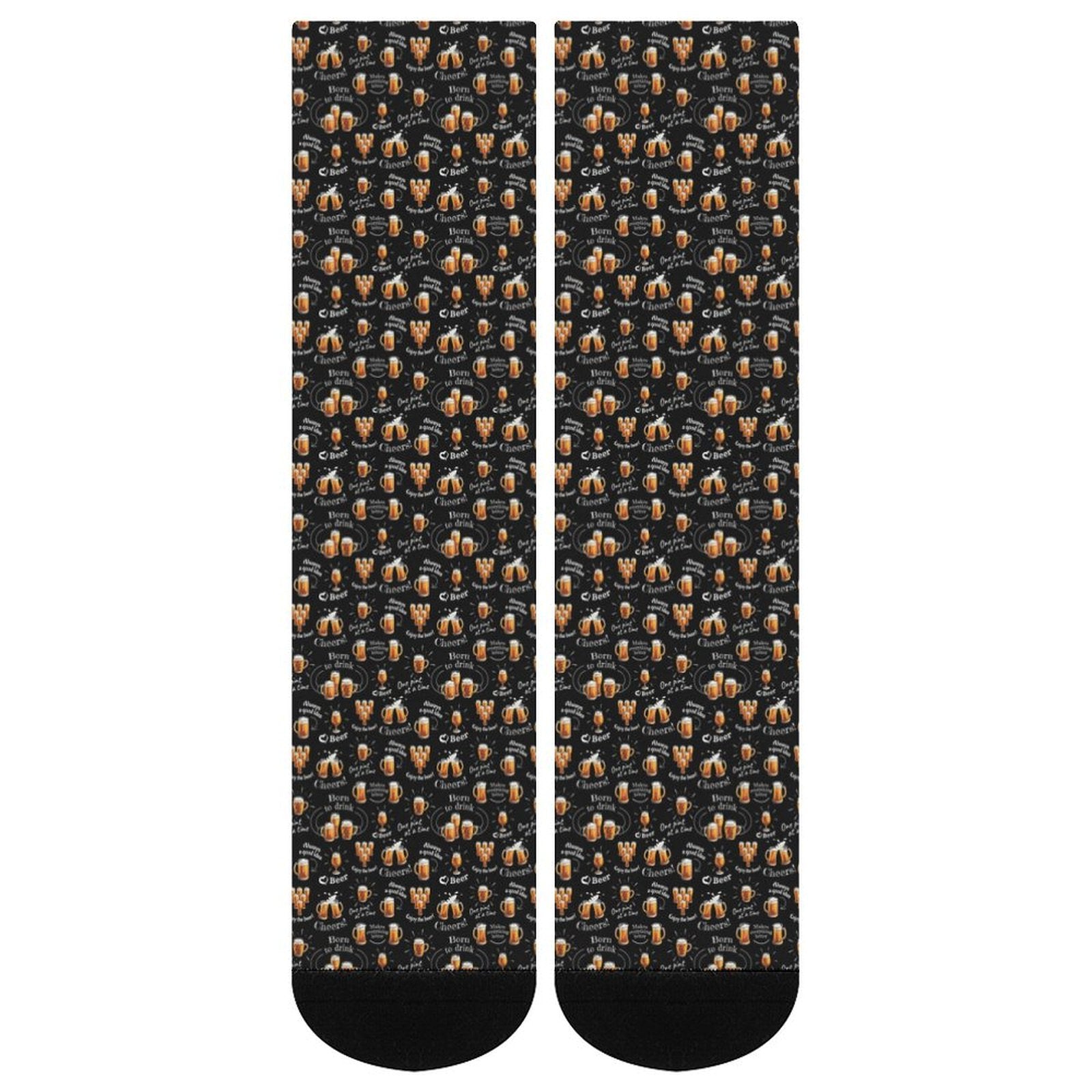 cheer beer Prined socks Gifts for Men Women