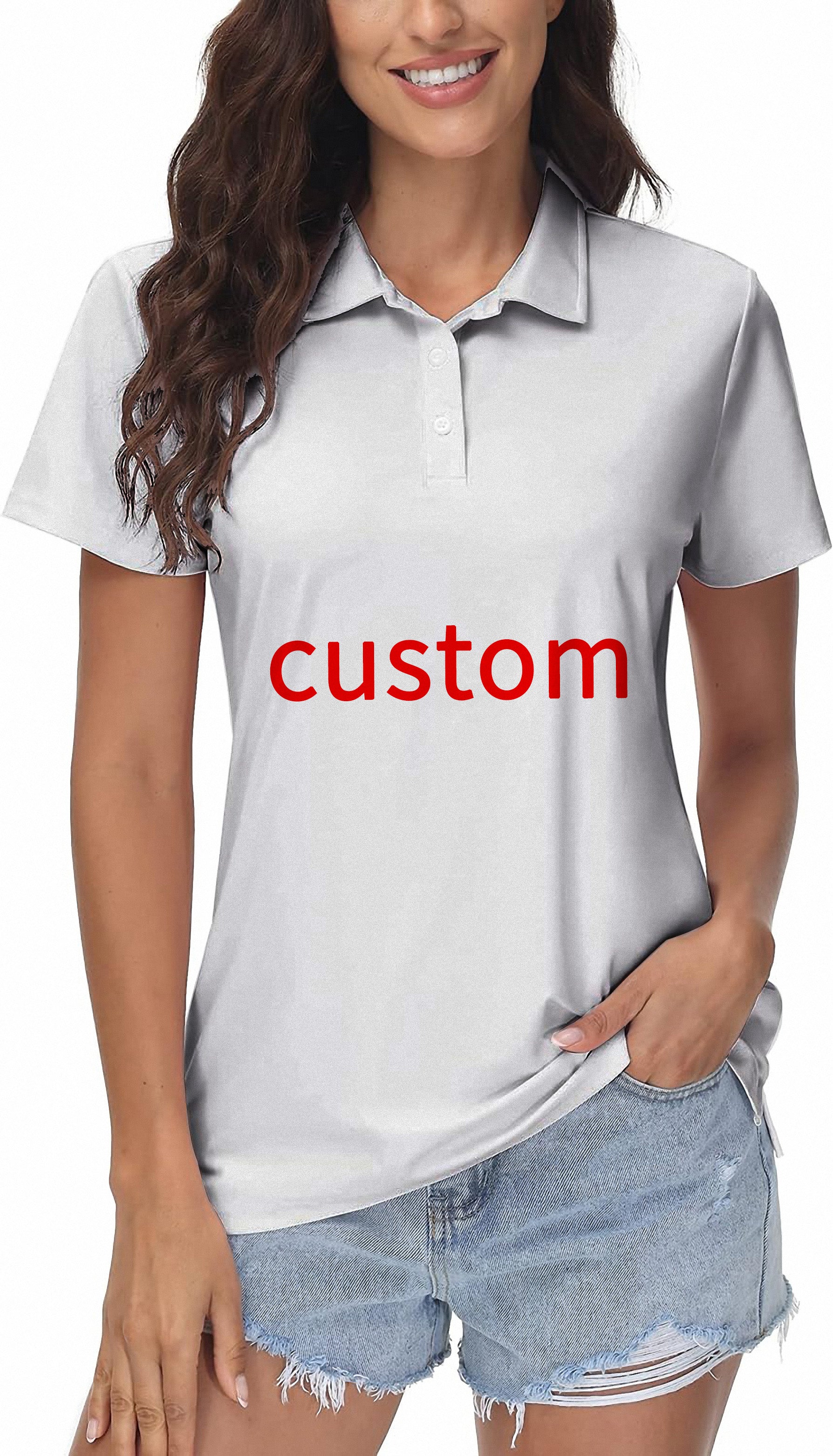 Custom Own Logo Women's Golf Polo