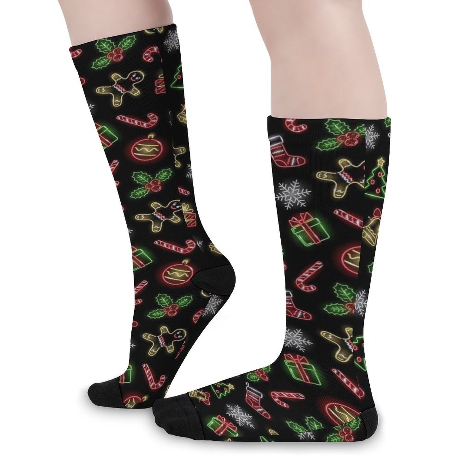 Christmas cartoon Prined socks Gifts for Men Women