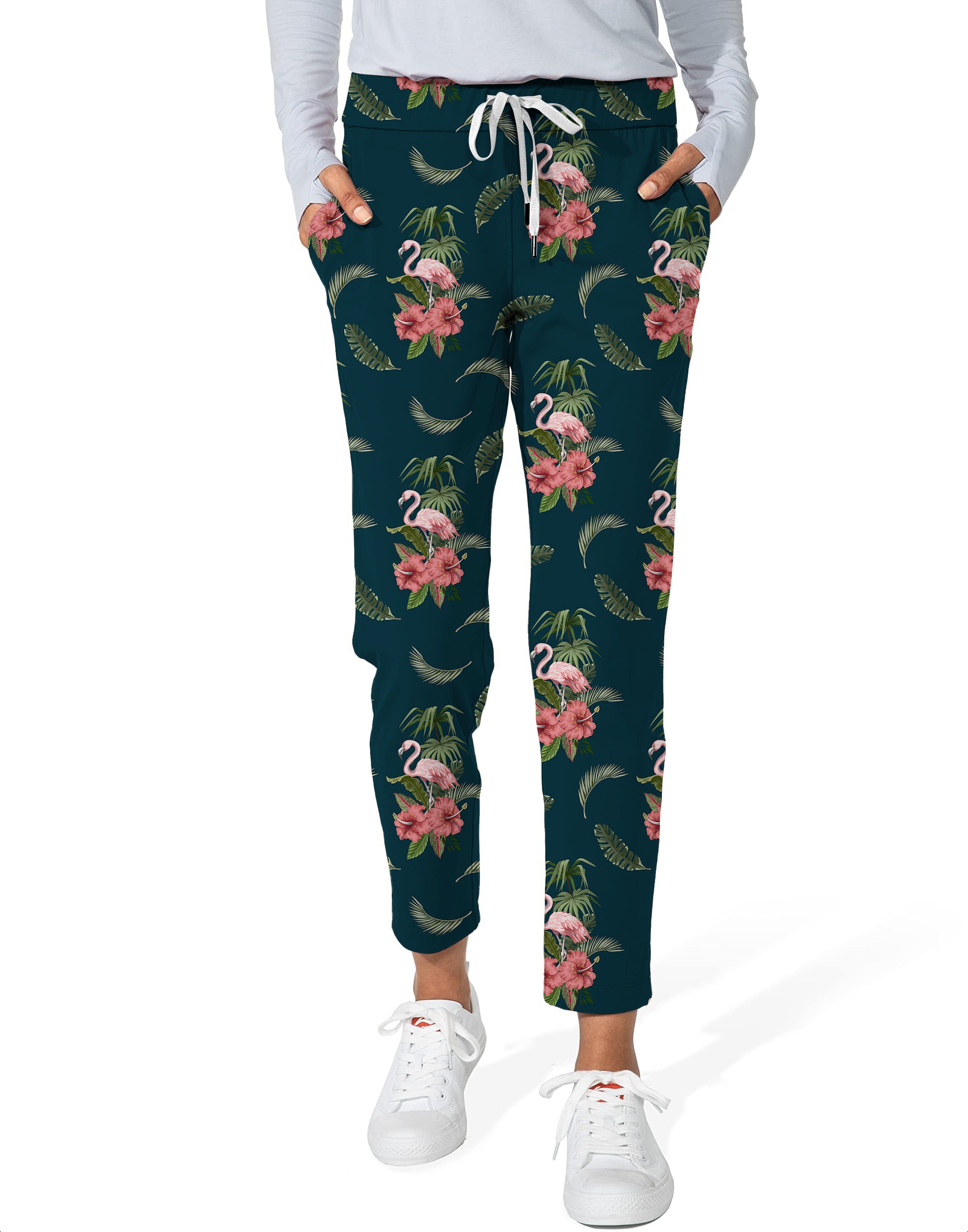 No Ka Oi Women's 7/8 Stretch Ankle Golf Pants