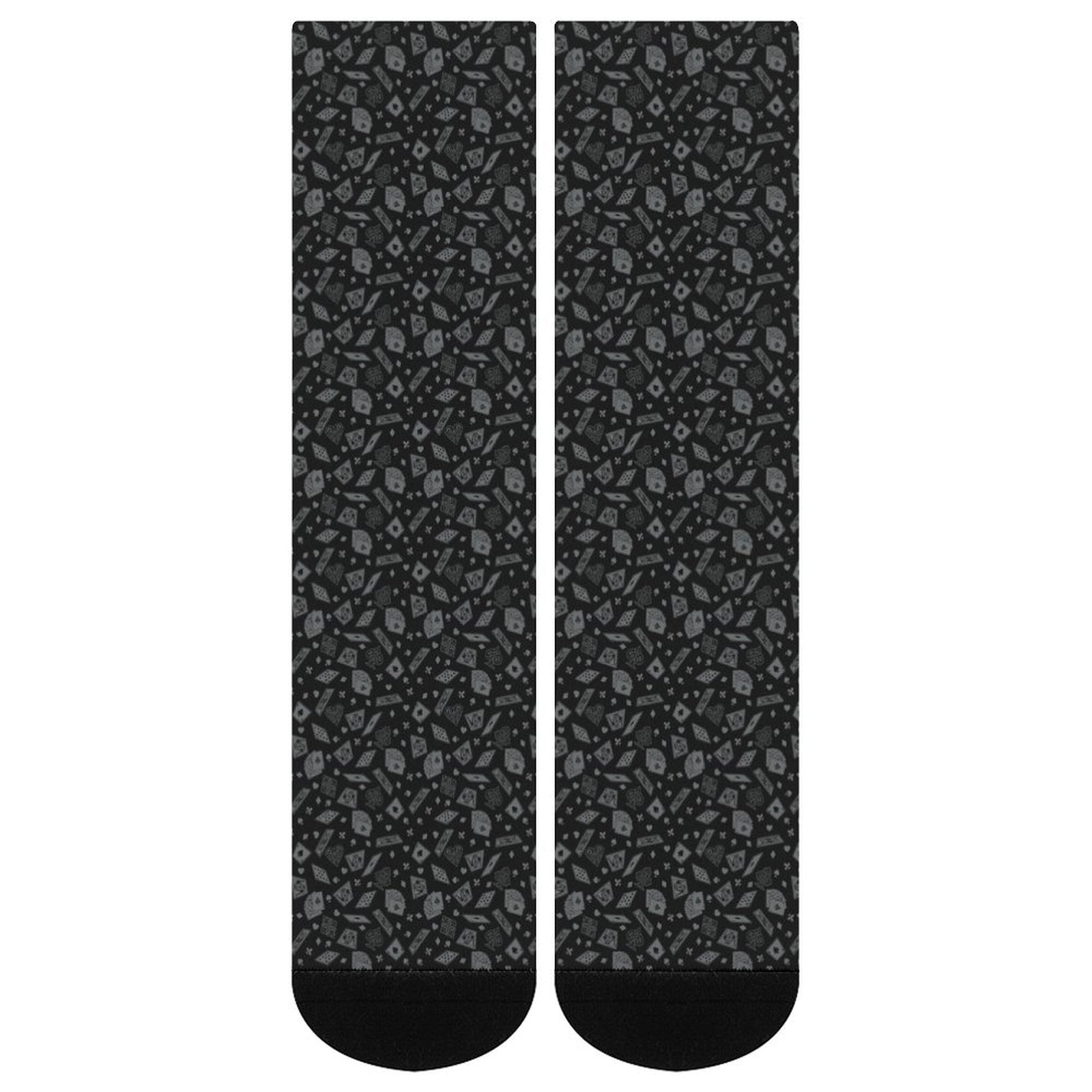 poker Prined socks Gifts for Men Women