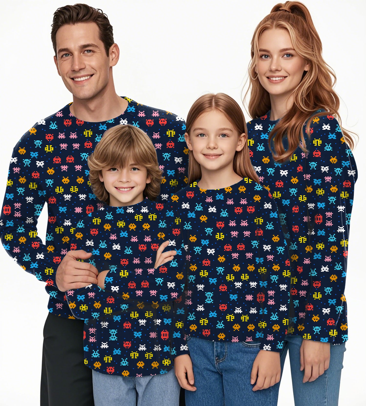 Good Ol Game Crewneck Pullover Ugly Sweater Men Women boy girl family