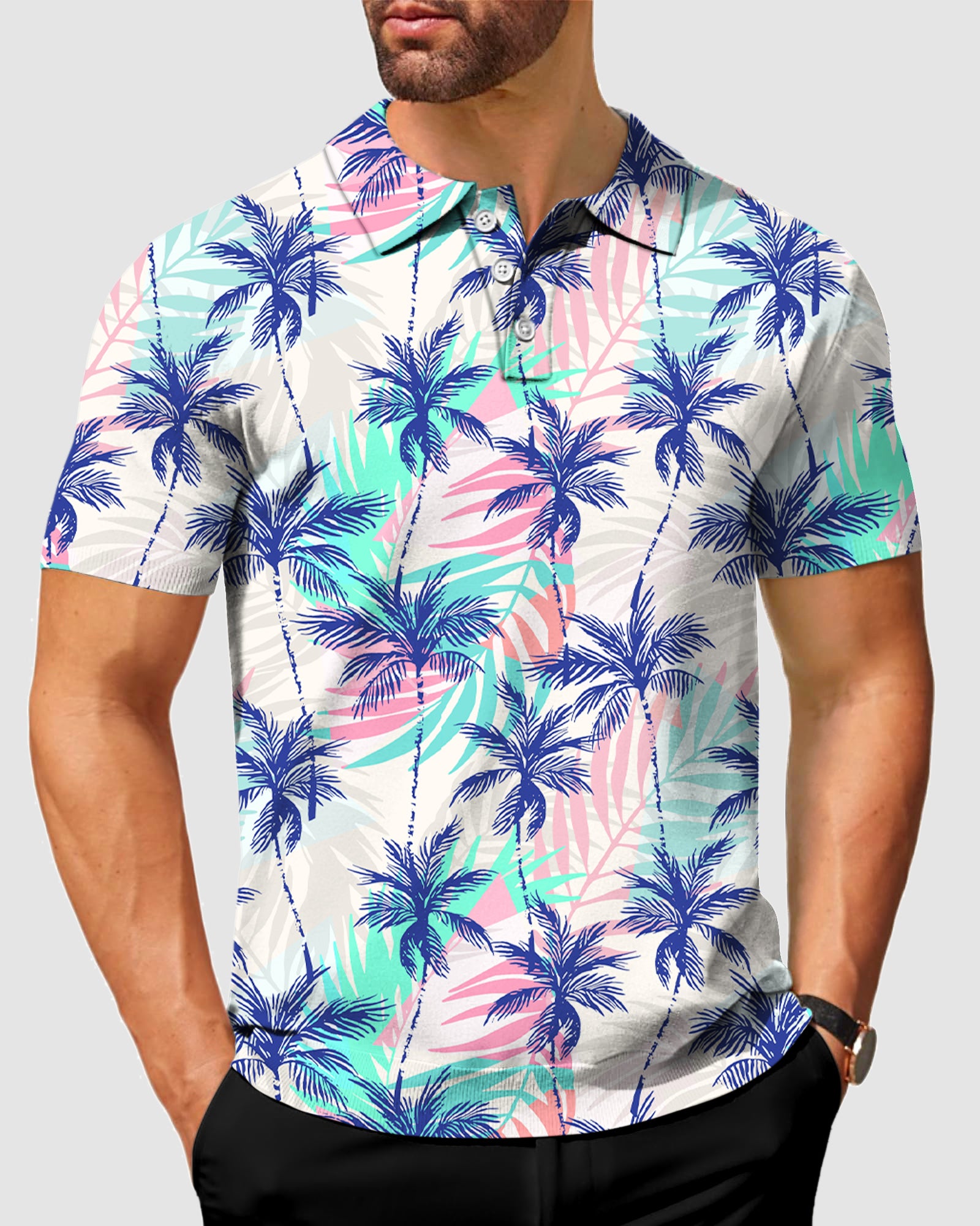 Men's Cali Vibes Golf Polo