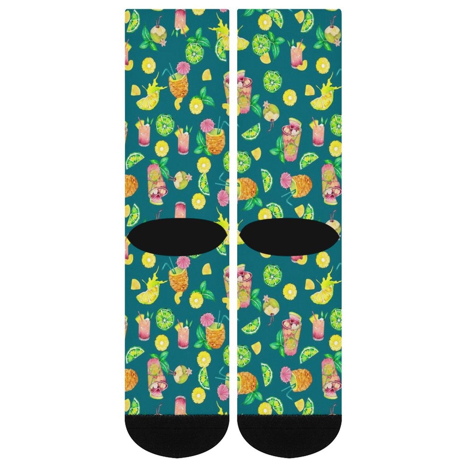 Tropical Paradise Prined socks Gifts for Men Women