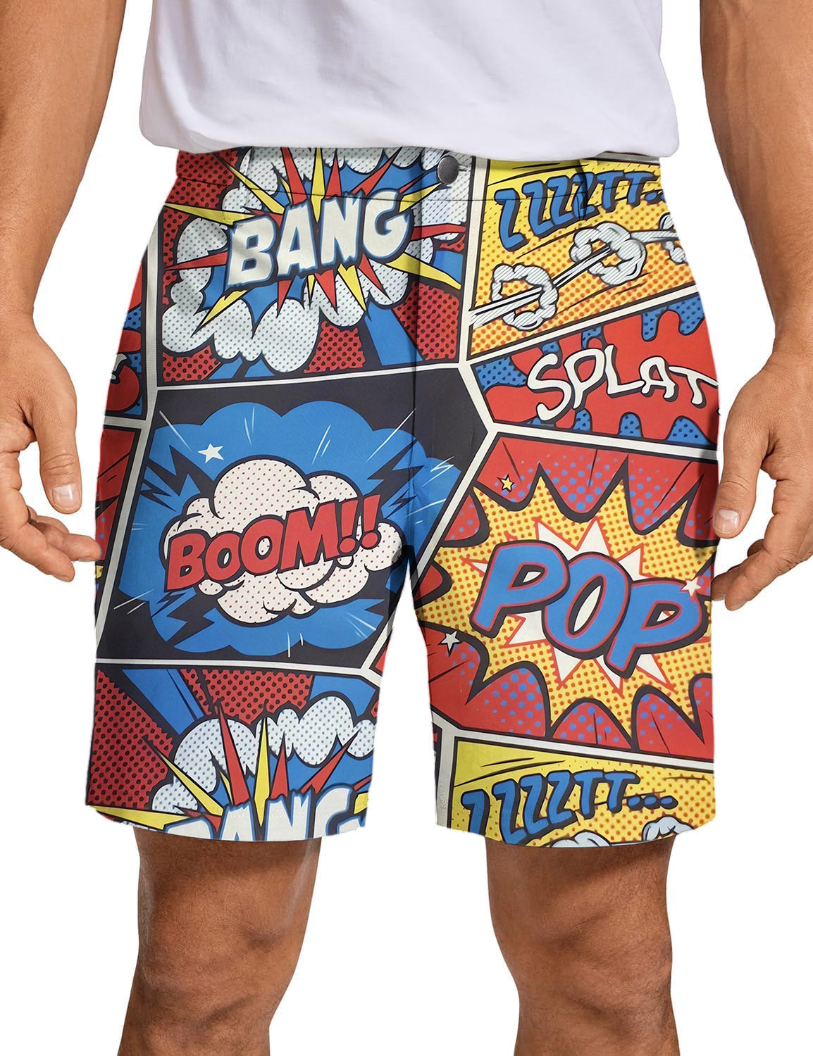 Men's COMICS BANG Golf Shorts
