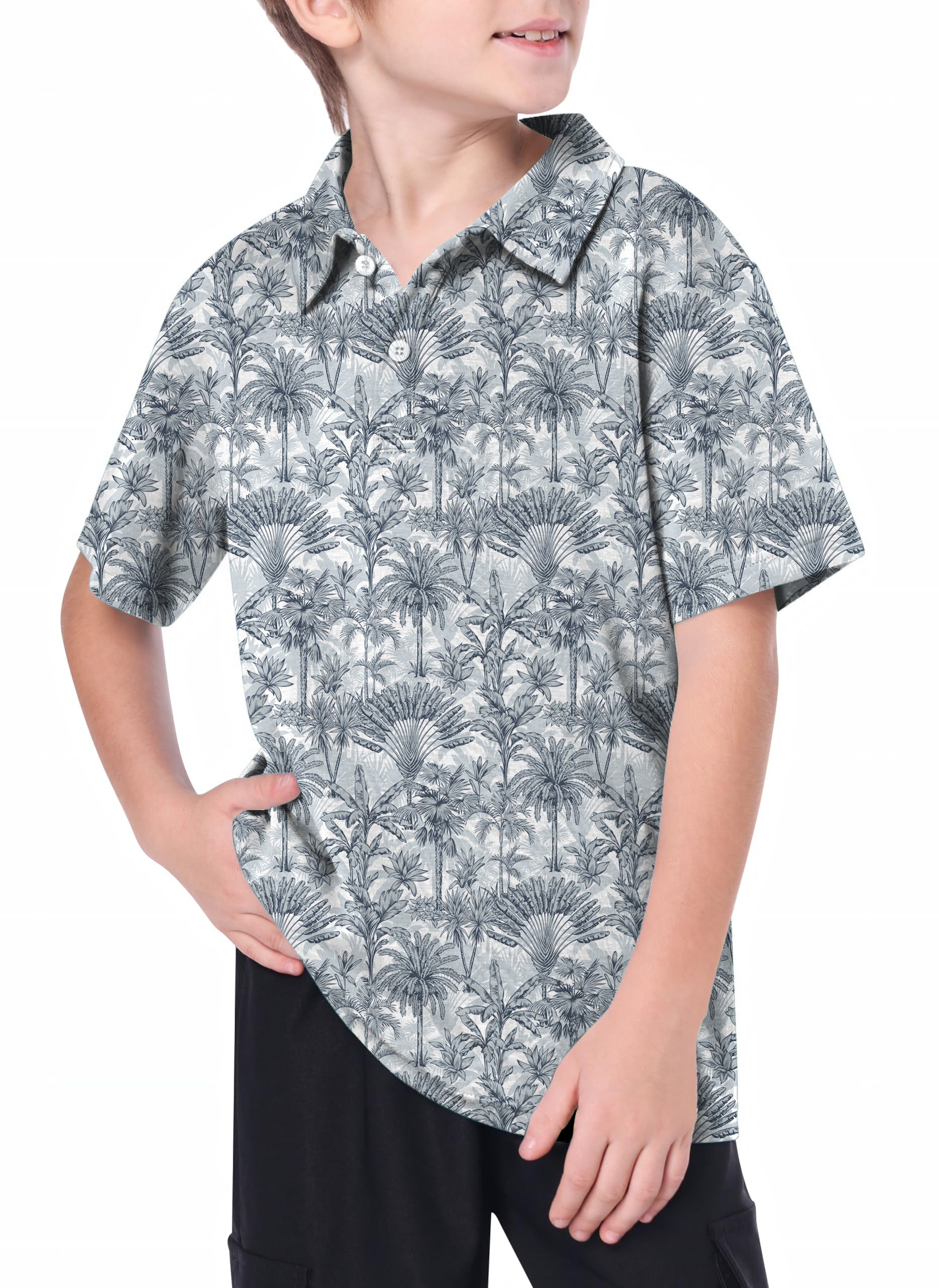 Youth Twilight Palms Golf Polo