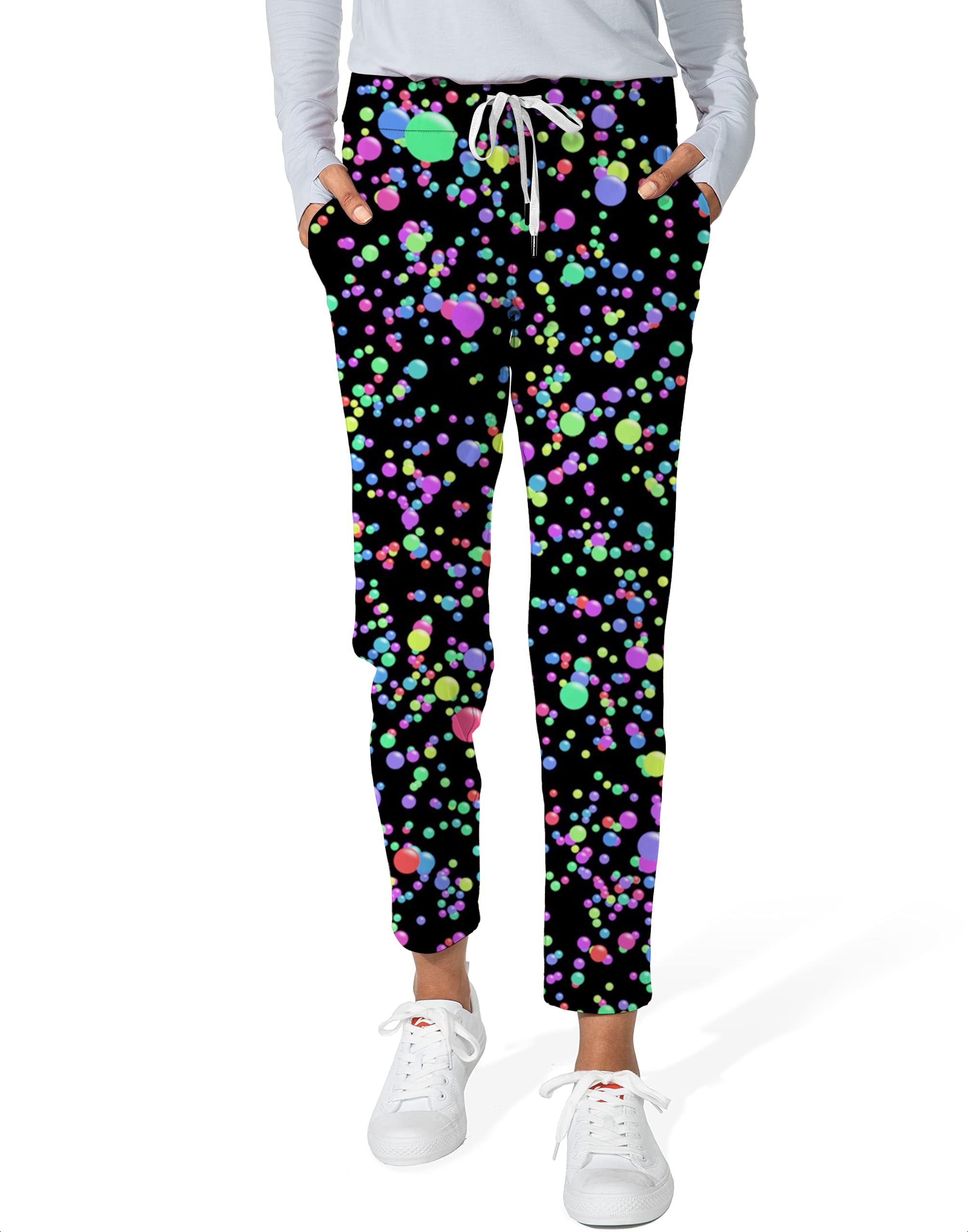 Galaxies-Women's 7/8 Stretch Ankle Golf Pants