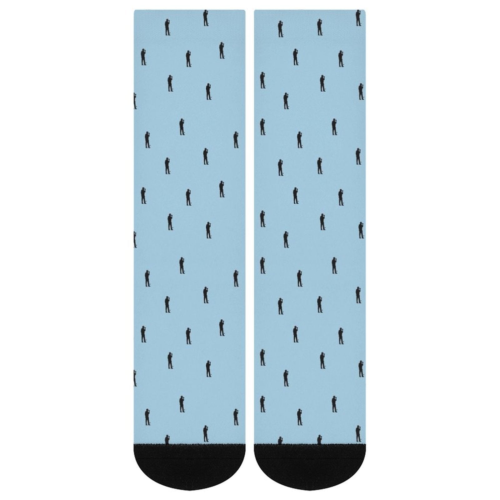 Beers on the course ocean color Prined socks Gifts for Men Women