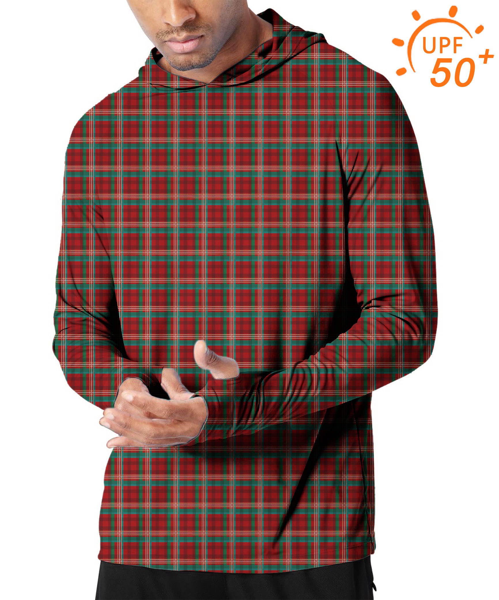 Men's Outdoor Marry Christmas Golf Sun Protection Slim Fit hoodies