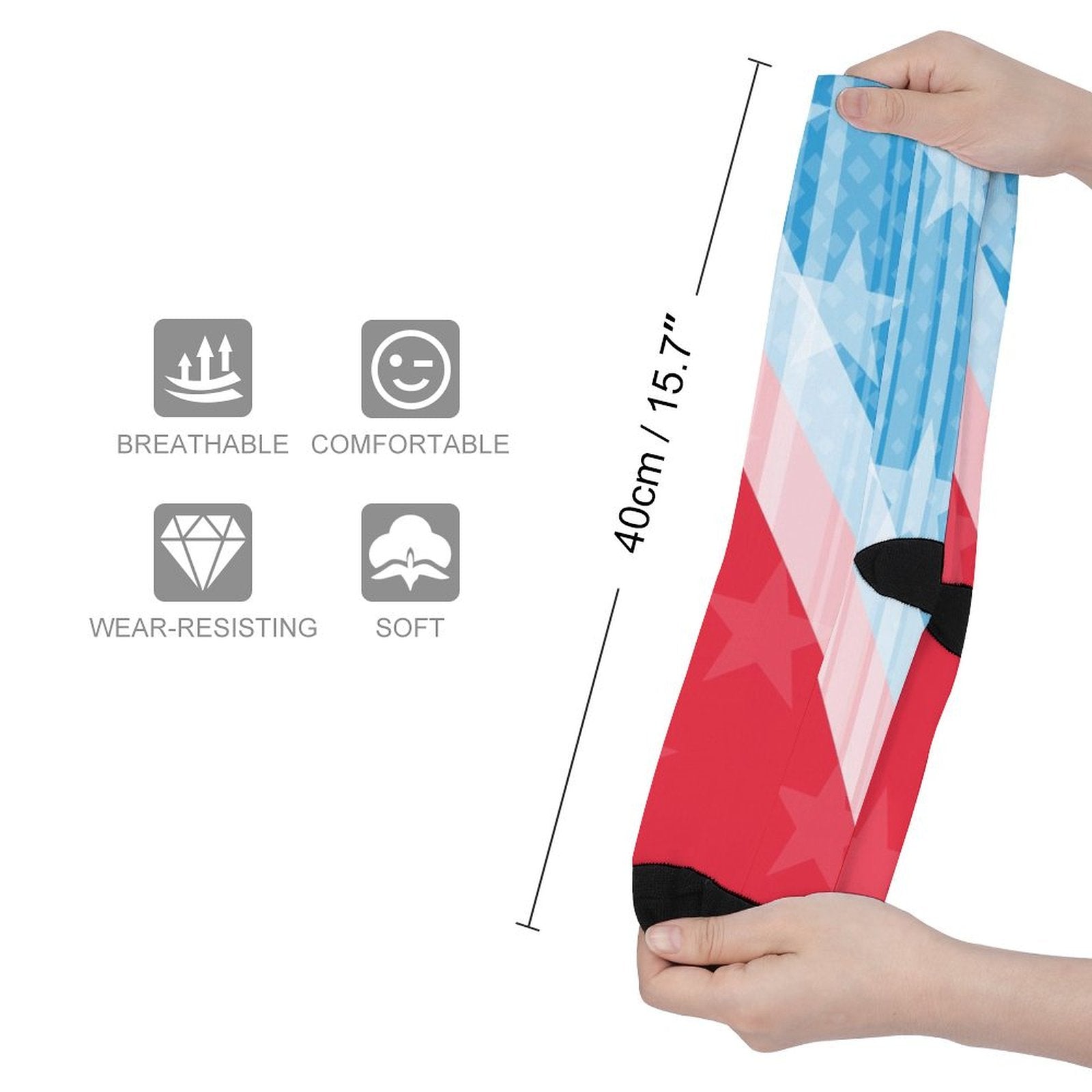Team USA Prined socks Gifts for Men Women