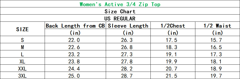 Neon Merry Christmas women's golf active 3/4 zip top with mock collar and UPF50+ sun protection