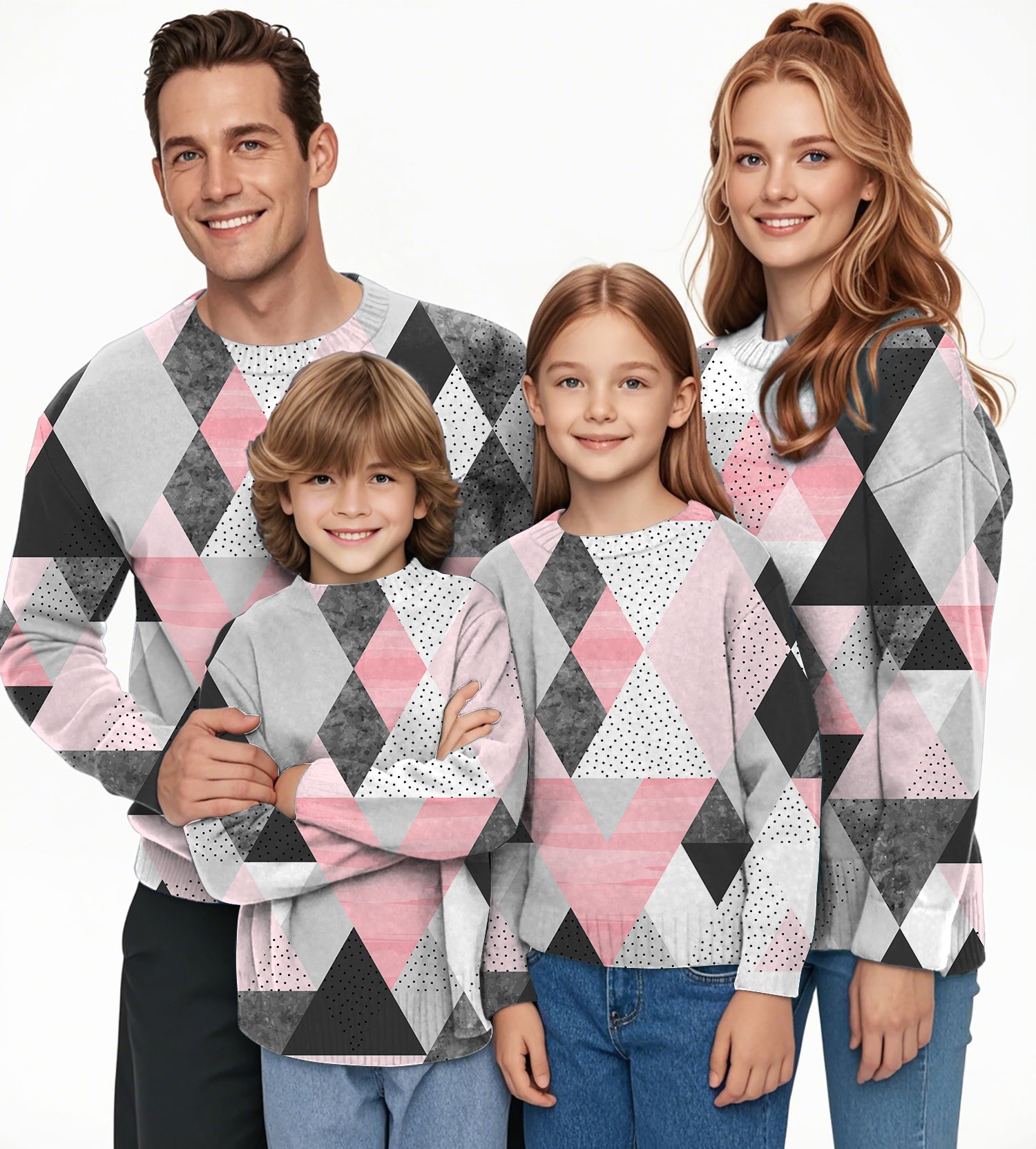 On Par Crewneck Pullover Ugly Sweater Men Women boy girl family