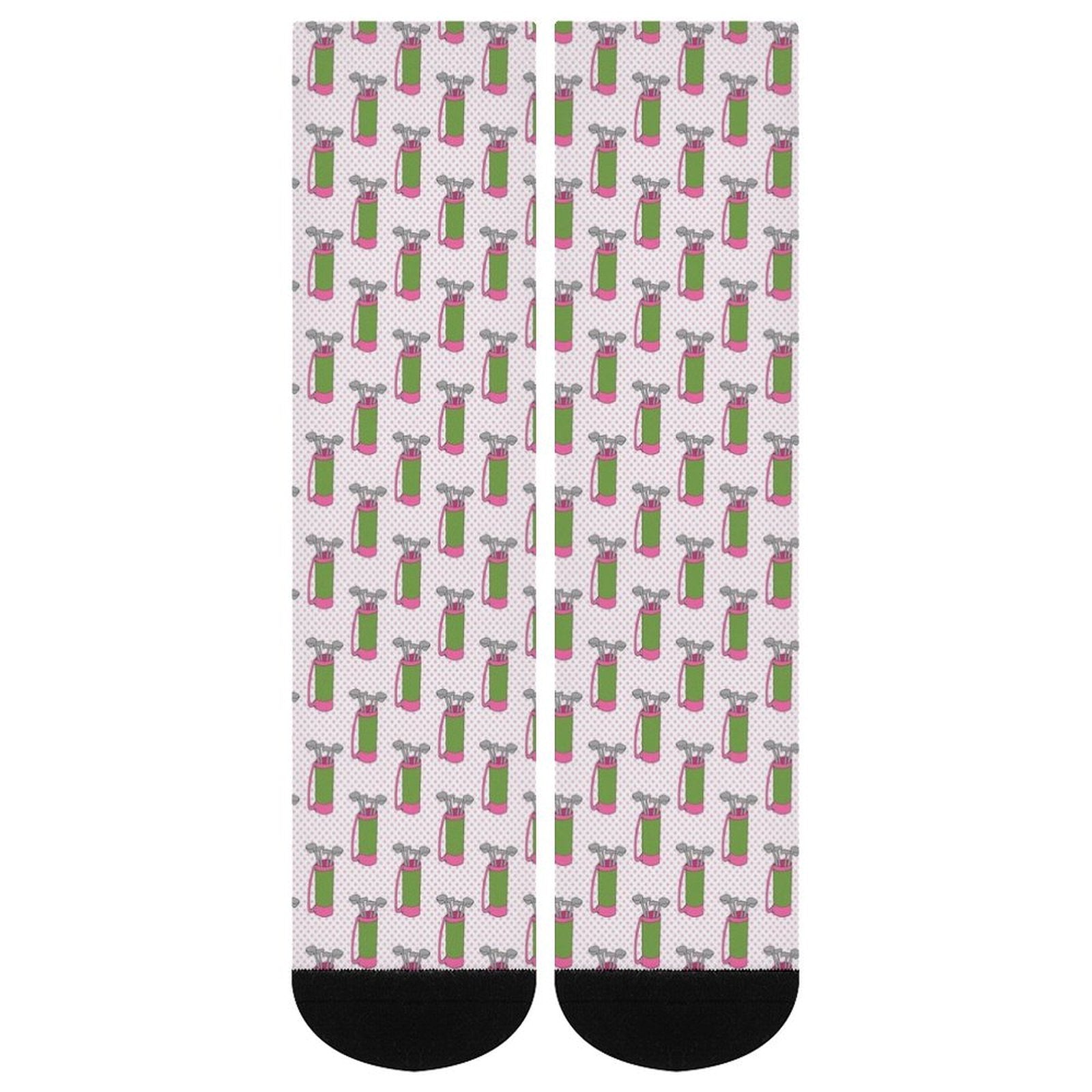 golf bag Prined socks Gifts for Men Women